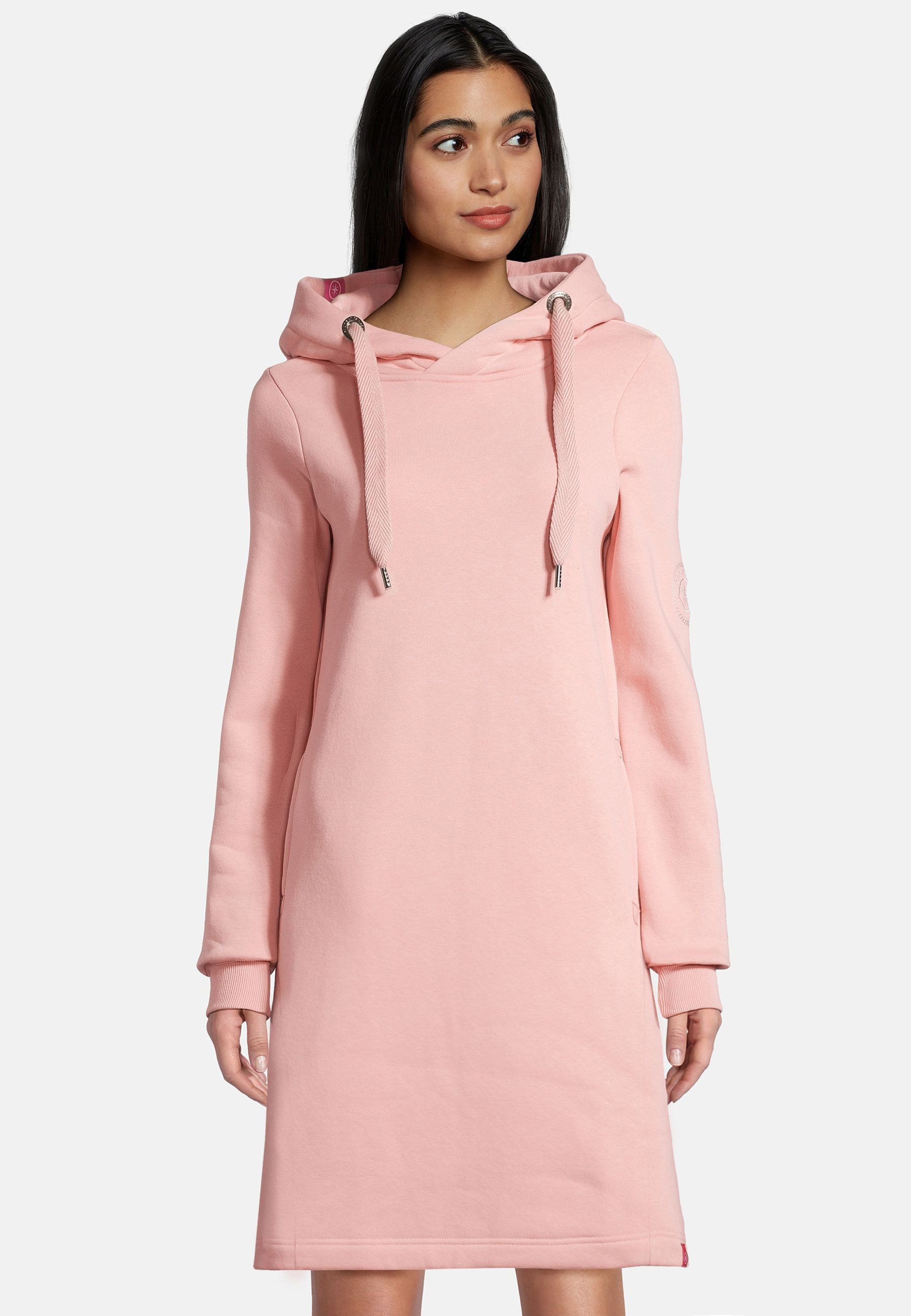 salzhaut Midikleid MÖÖV KLEID Damen Leicht tailliert salzhaut – nordisch frisch, lässig und frech für jeden Tag!