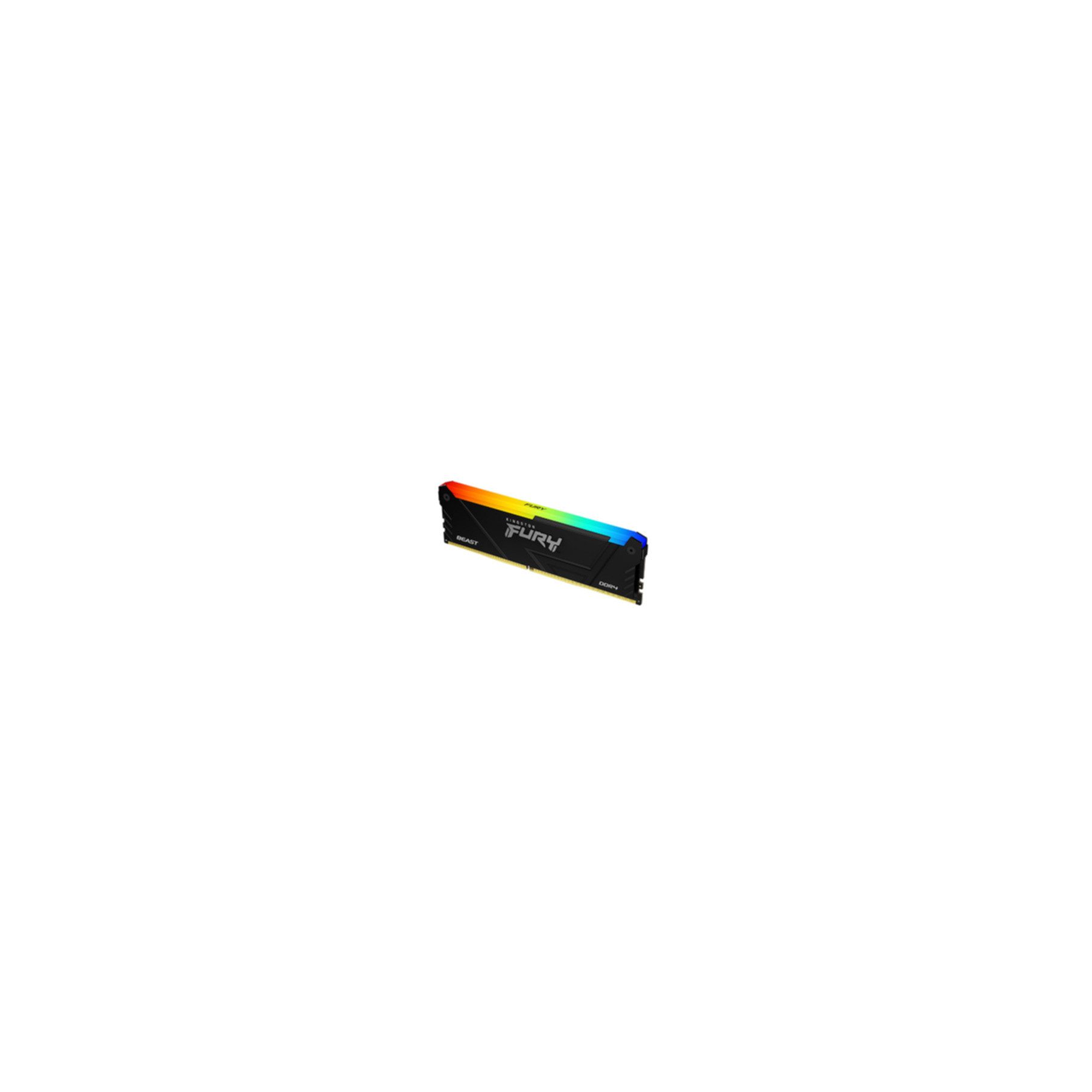 Kingston 32GB 3200MT/s DDR4 CL16 DIMM FURY Beast RGB Arbeitsspeicher (DDR4 32 GB, 1 x 32 GB, 288-pin DIMM)