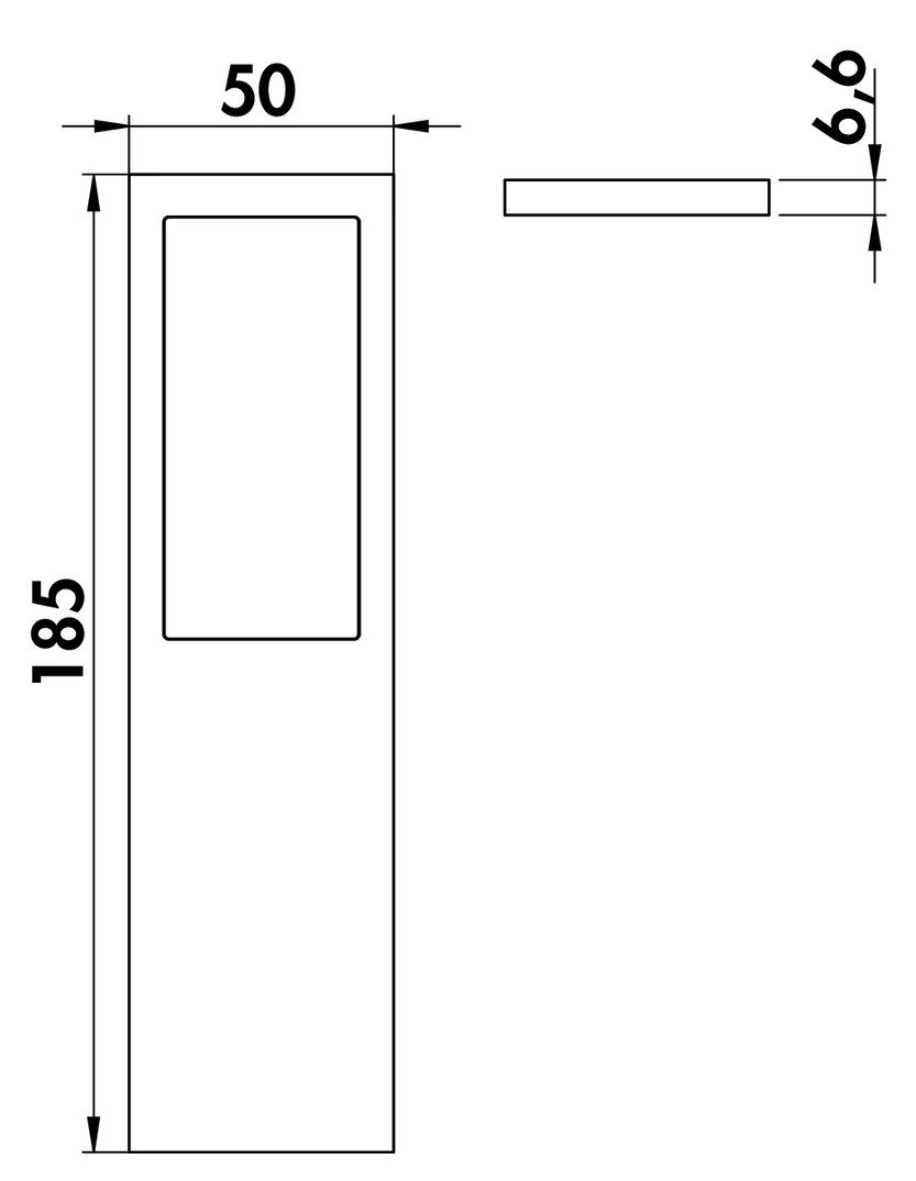 Naber Umluftmodul Livello LED Unterboden-/Nischenleuchte Einzelleuchte ohne Schalter, Livello LED Unterboden-/Nischenleuchte Einzelleuchte ohne Schalter