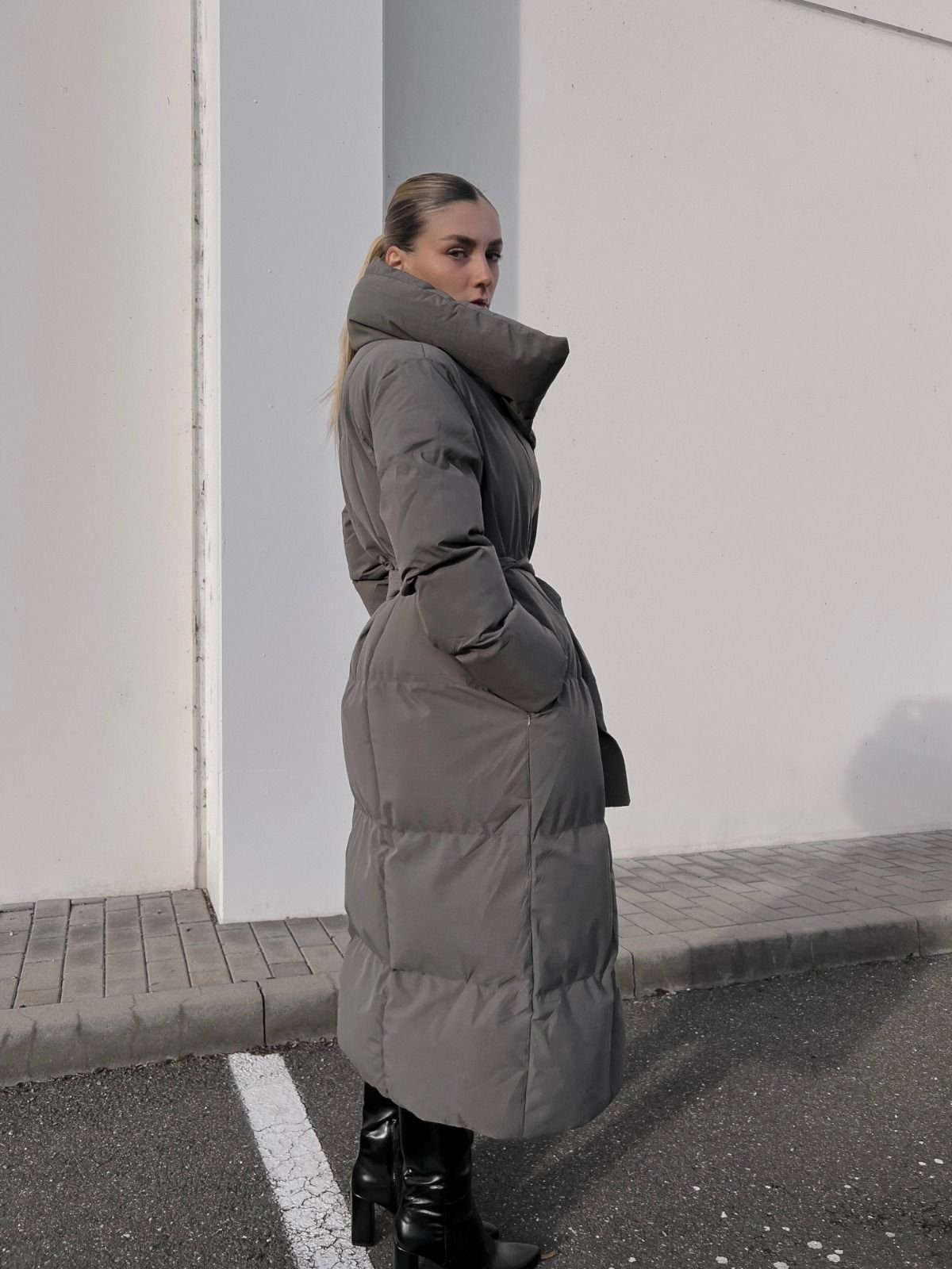 Damen Winterparka Warm Gefüttert – Vancavoo Kapuzenmantel Mit Kunstfellkragen Taillierbar Viele Taschen 100 Polyester