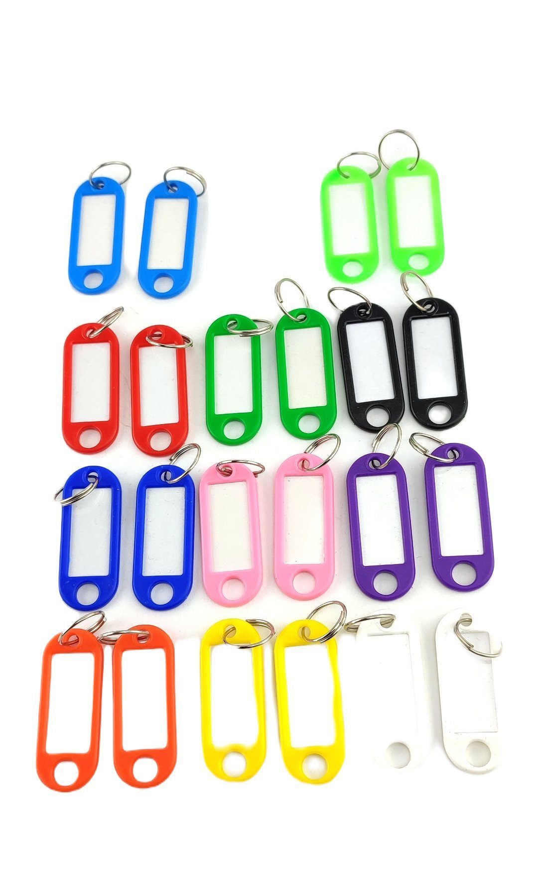 Hebold Schlüsselanhänger Hebold "KeyClassics" Set mit 24 Kunststoff-Schildchen incl. Schlüssel