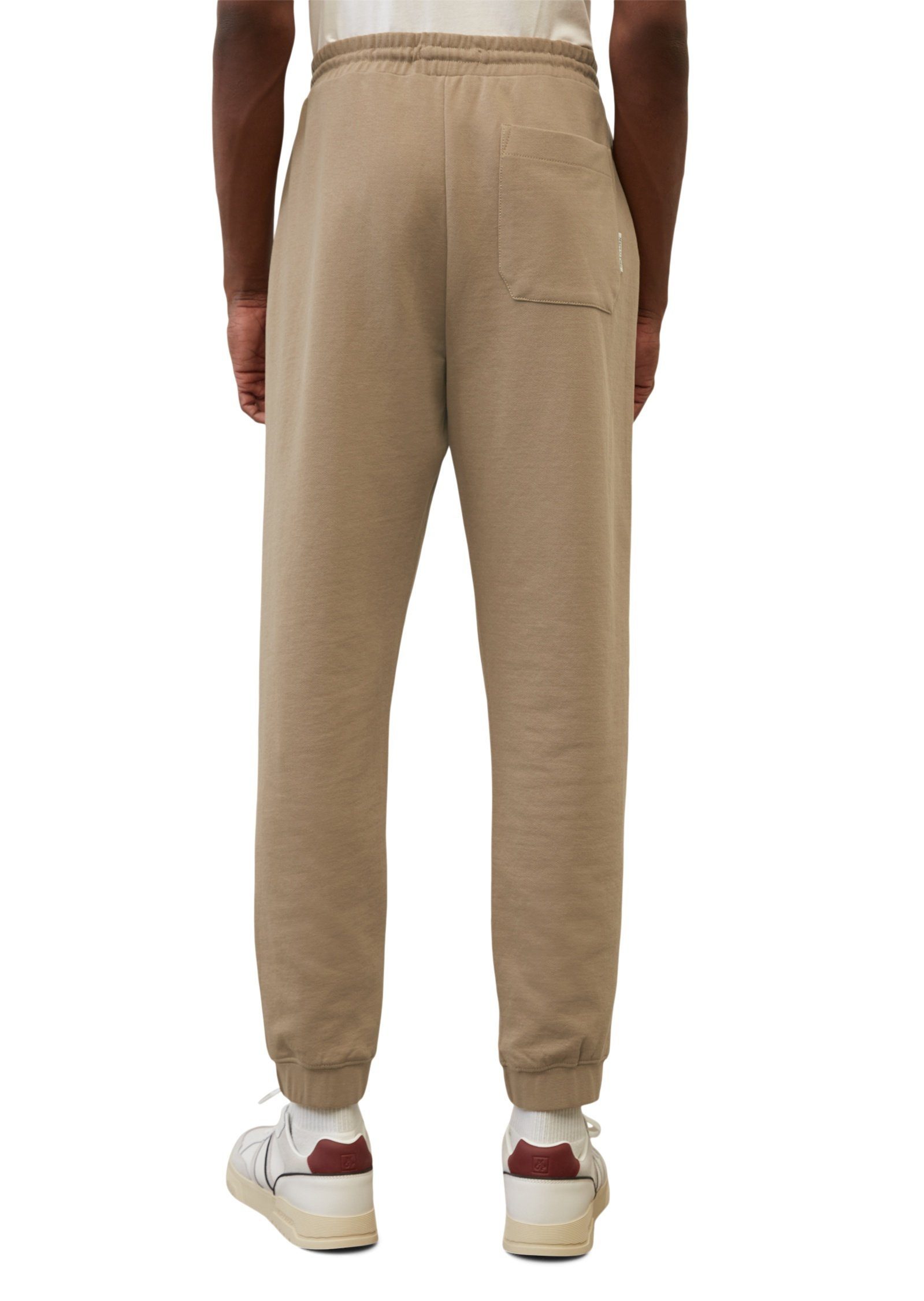 Marc O'Polo Jerseyhose im Relaxed Fit brown