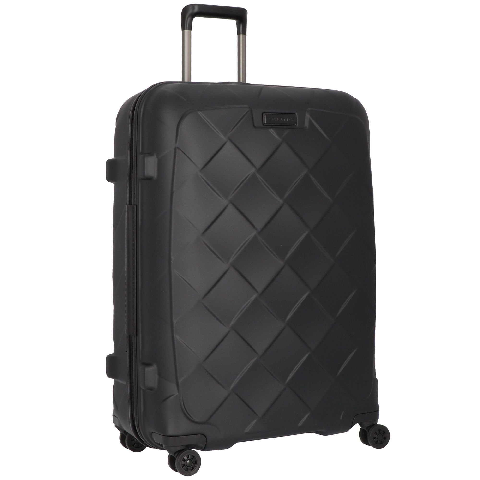 Stratic Hartschalen-Trolley Leather & More, 4 Rollen, Polycarbonat