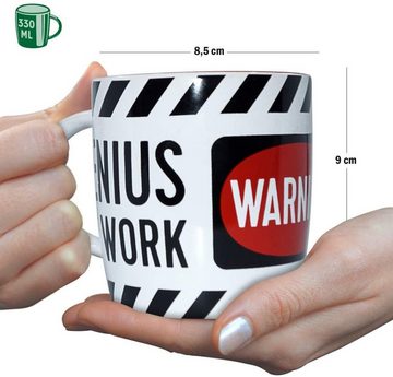 Nostalgic-Art Tasse Kaffeetasse - Achtung - Genius at Work