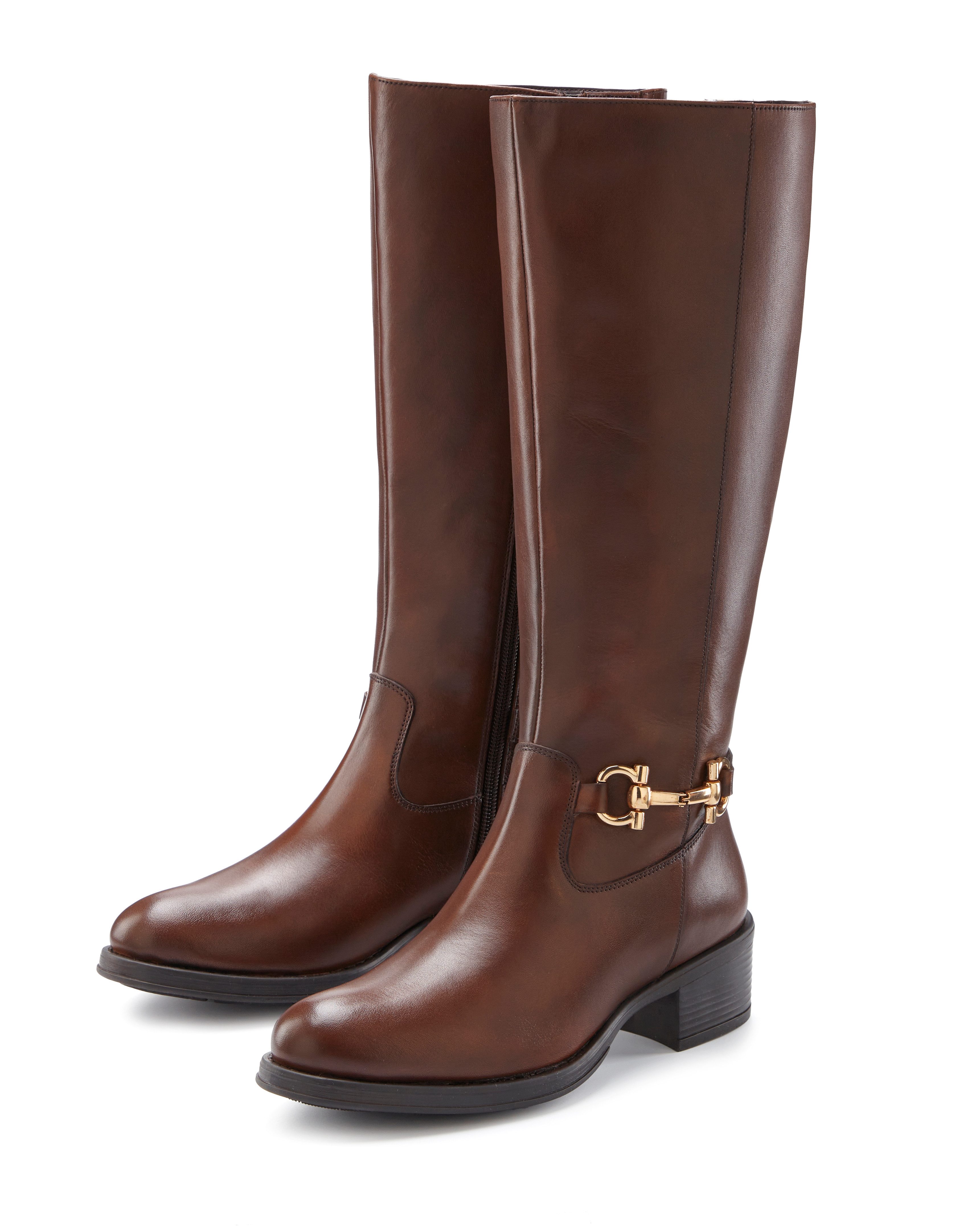 LASCANA Stiefelette Stiefel aus Leder mit günstig online kaufen