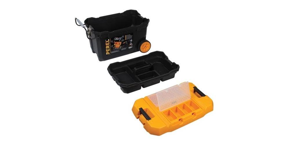 PEREL Werkzeugbox Aufbewahrungs- - mm 92 370 - Transportbox 420 L & x x 595