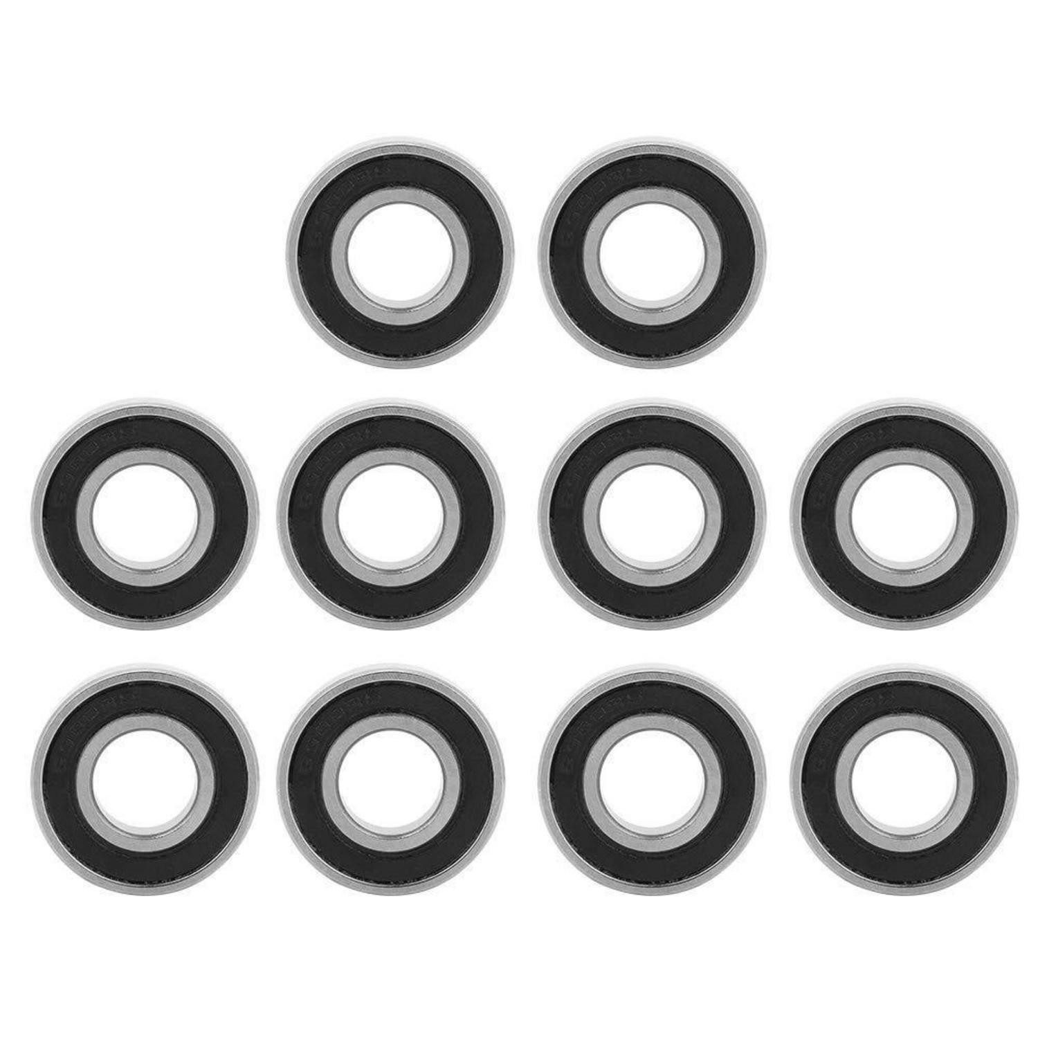 LuxusKollektion Longboard Skateboard Lager Gummi 22x10x6mm 10 Stk (10-St)