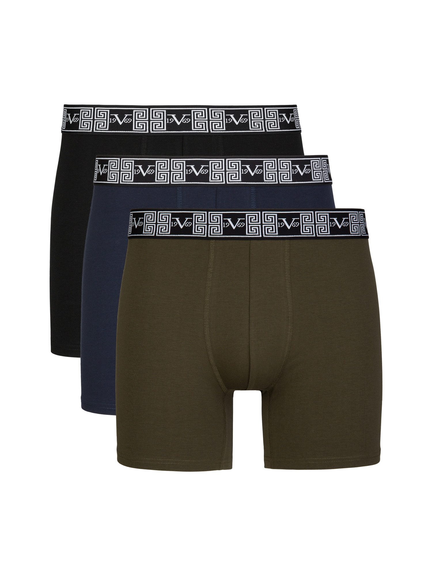 19V69 ITALIA Boxershorts Francesco 3er Pack (3er-Pack)