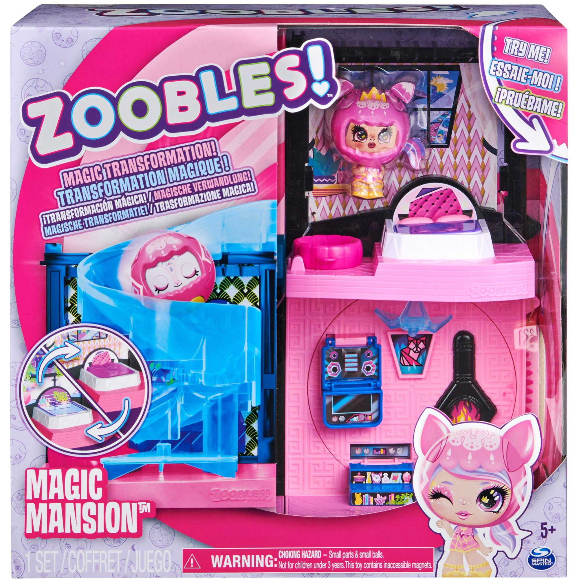 Zoobles Spielwelt Spin Master Zoobles wandelbares Spielset mit