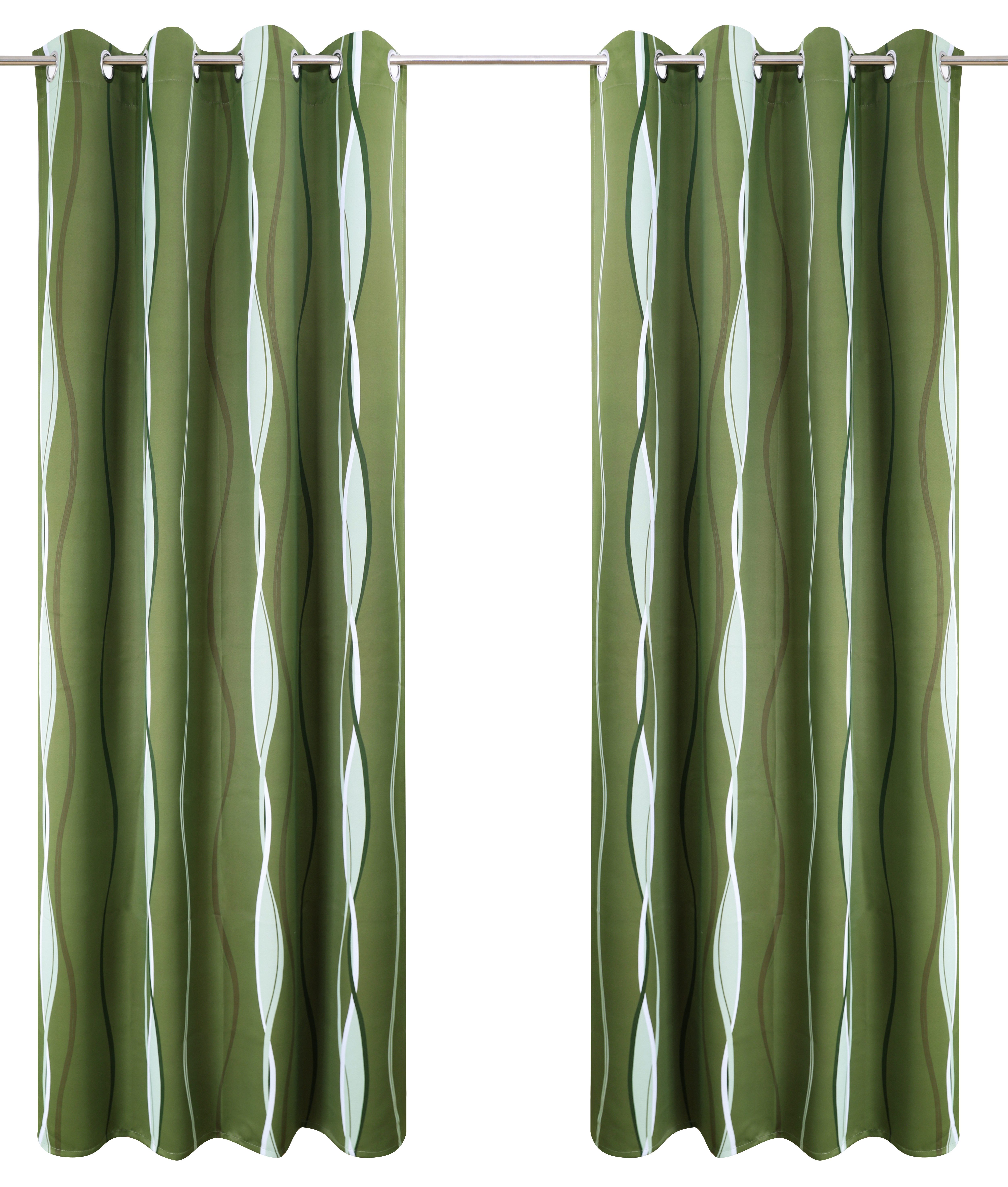 OTTO home Vorhang Dimona Blackout (1 St), Ösen, verdunkelnd, Polyester – Bild 2 von 5