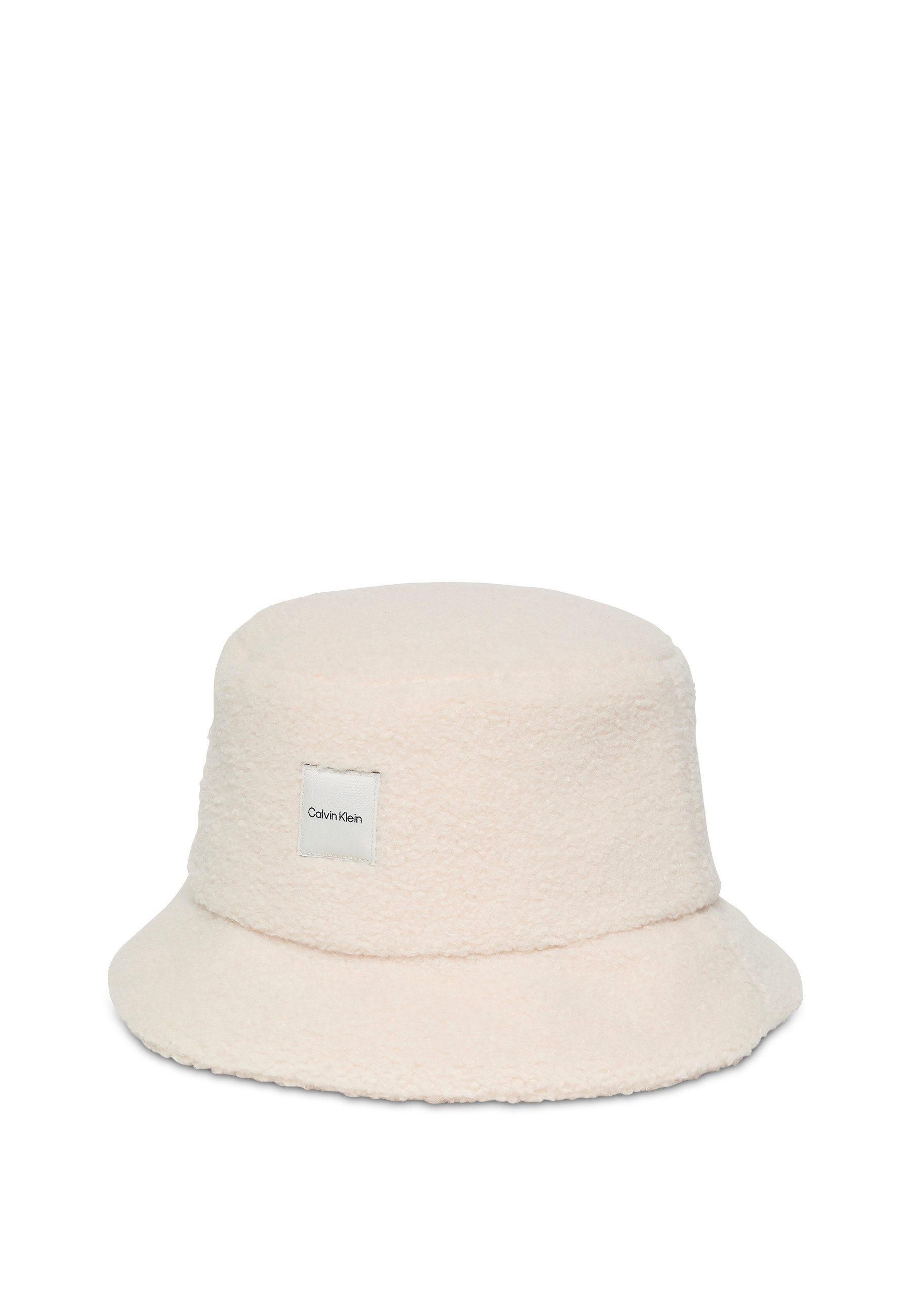 Calvin Klein Fischerhut BOUCLE w PATCH BUCKET Perfekt für den Alltag