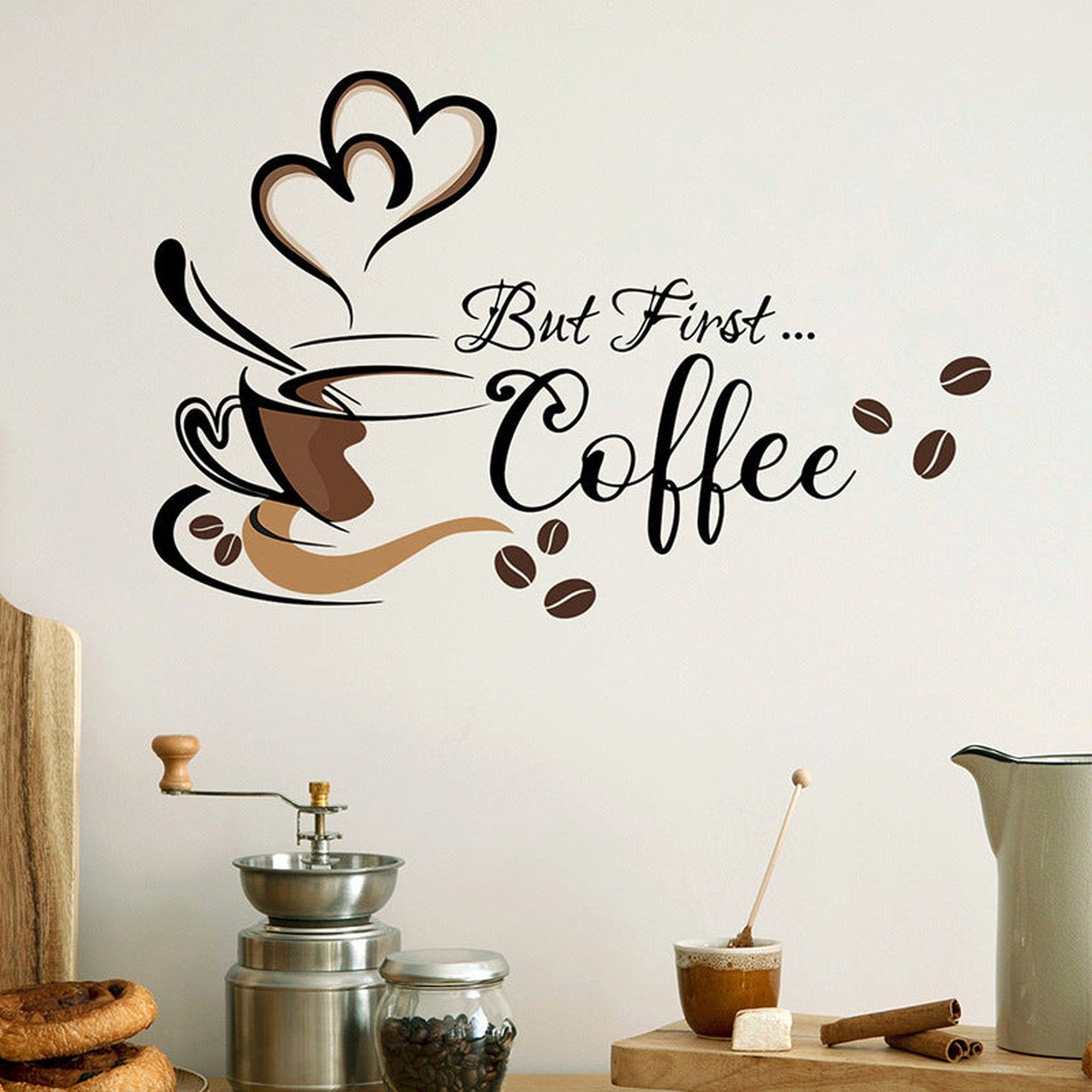 AUKUU Wanddekoobjekt Kreativer Kreativer Kaffee Arbeitszimmer günstig online kaufen