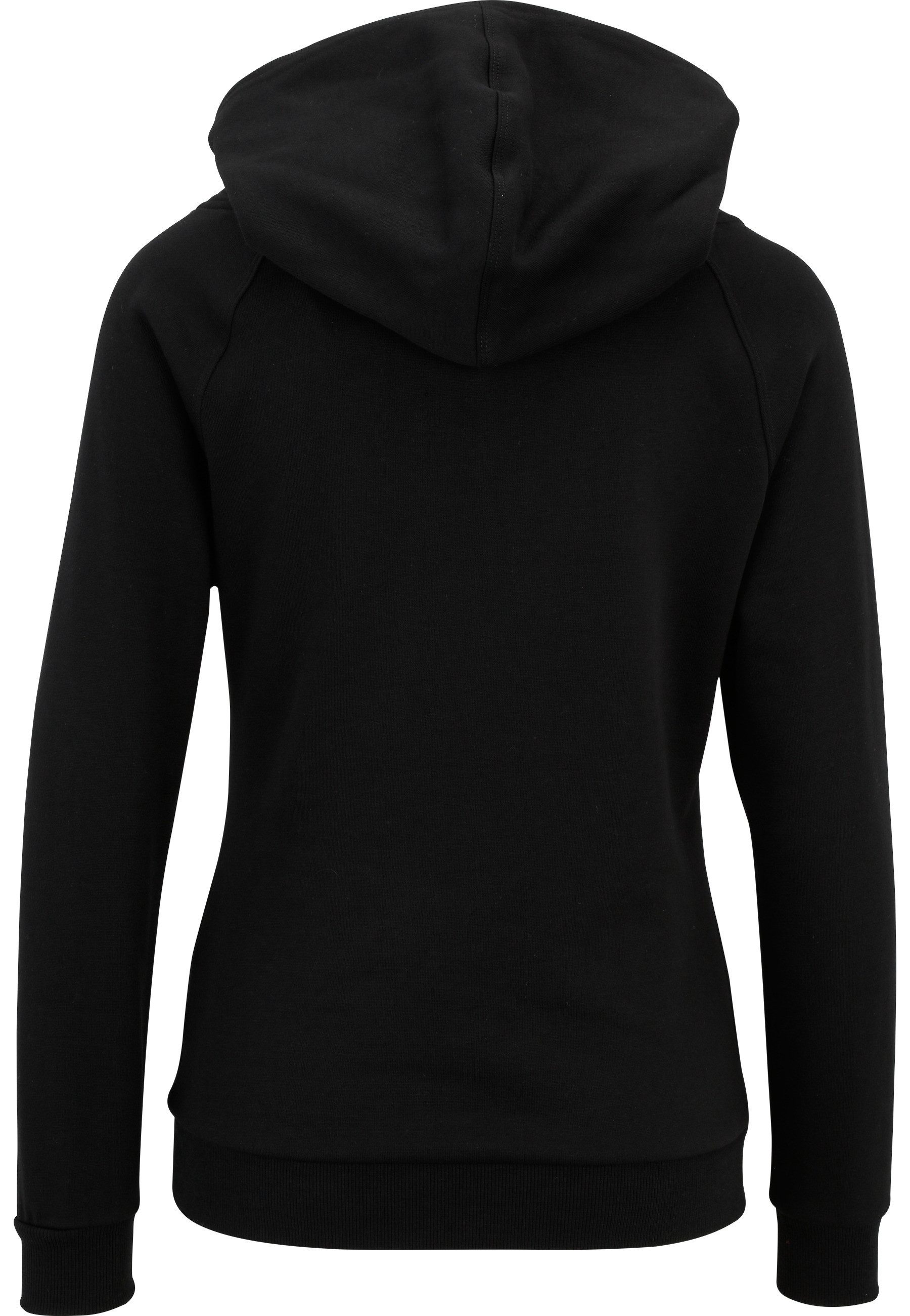 URBAN CLASSICS Sweatshirt Urban Classics Damen Ladies Raglan High Neck Hood günstig online kaufen