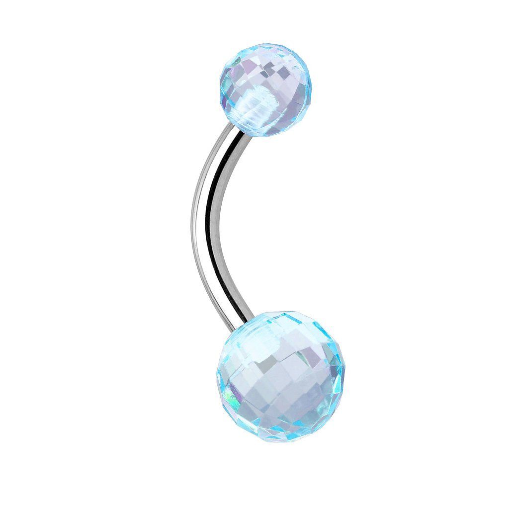 Bauchnabelpiercing Piercing Chirurgenstahl Disco Kugel