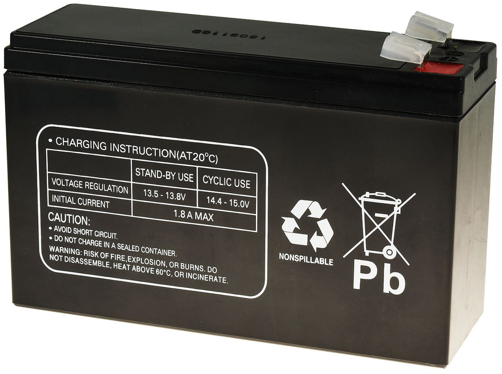 Powery Bleiakkus 6000 V) mAh (12