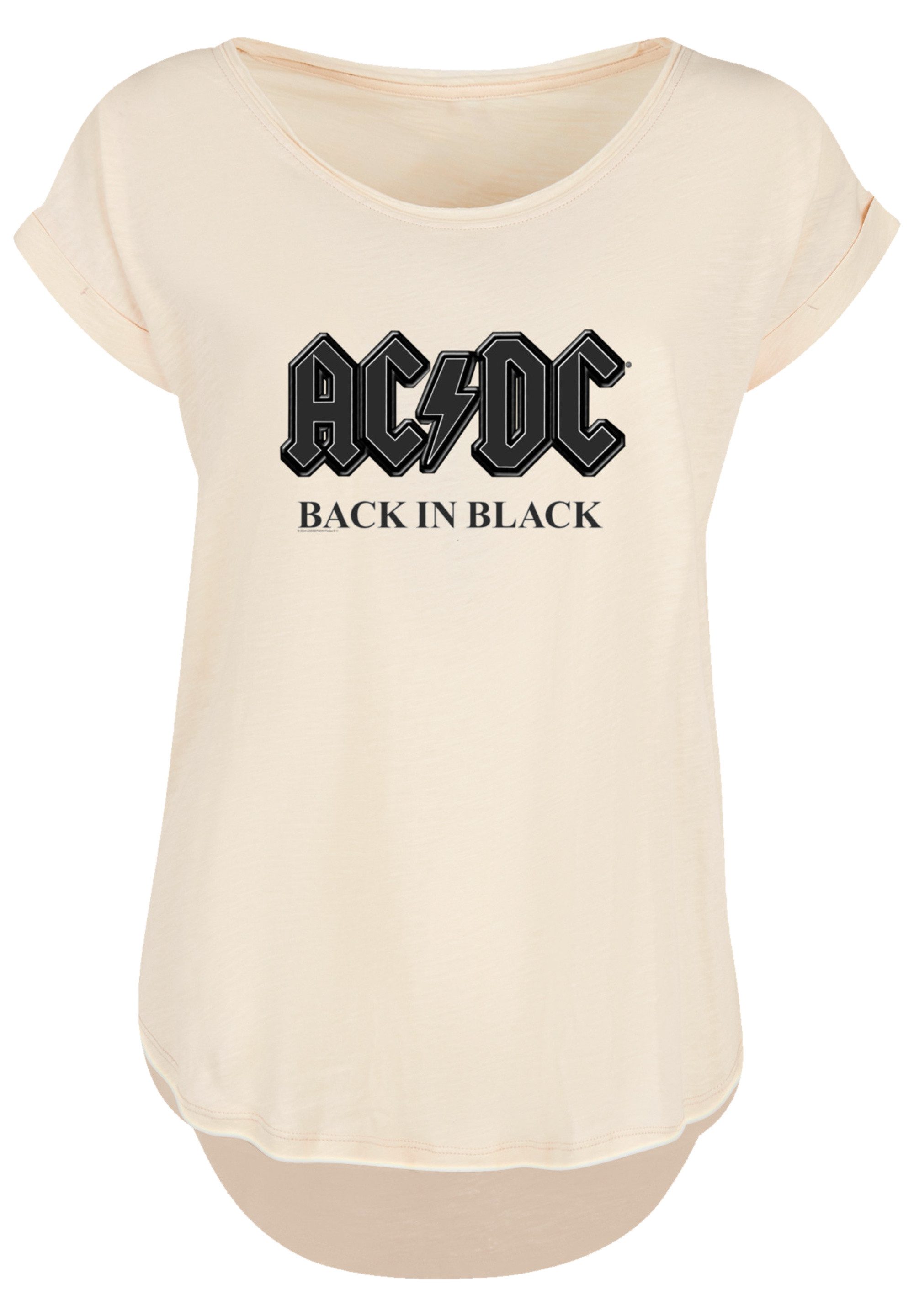 F4NT4STIC T-Shirt ACDC Back in Black günstig online kaufen