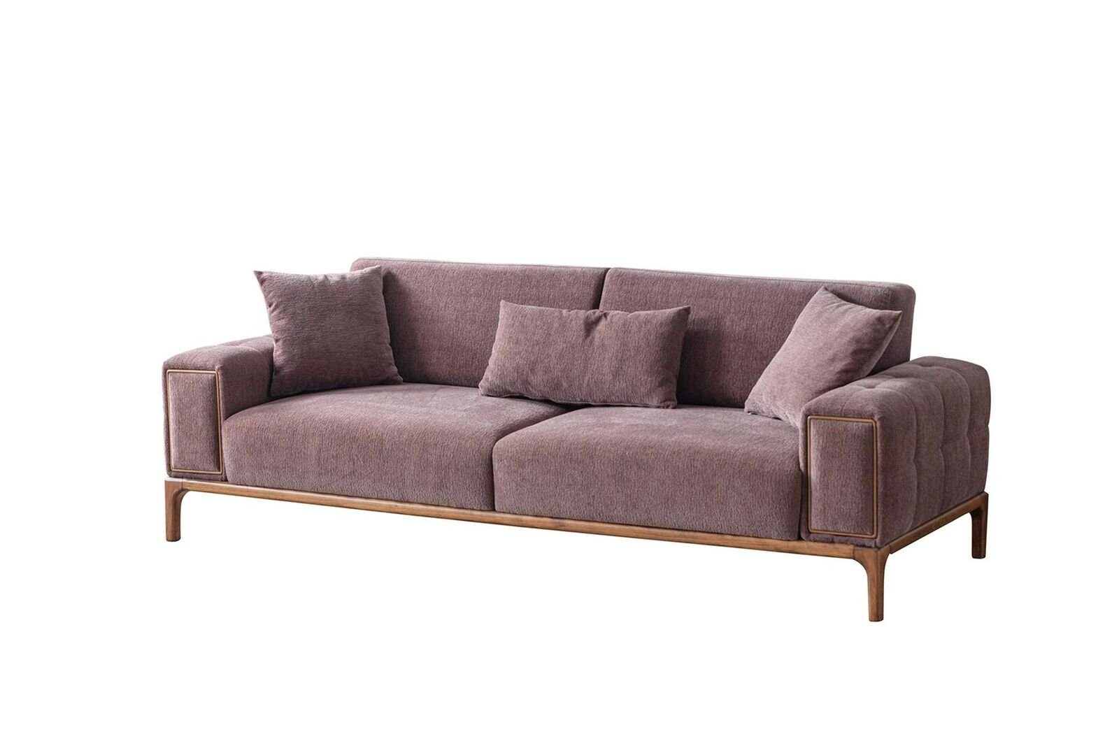 JVmoebel Europa Modernes 3-Sitzer Relax Sofa 3 Sofa 3er Wohnzimmer Teile, Sofa Sitzer 1 Luxus Couchen, Made in