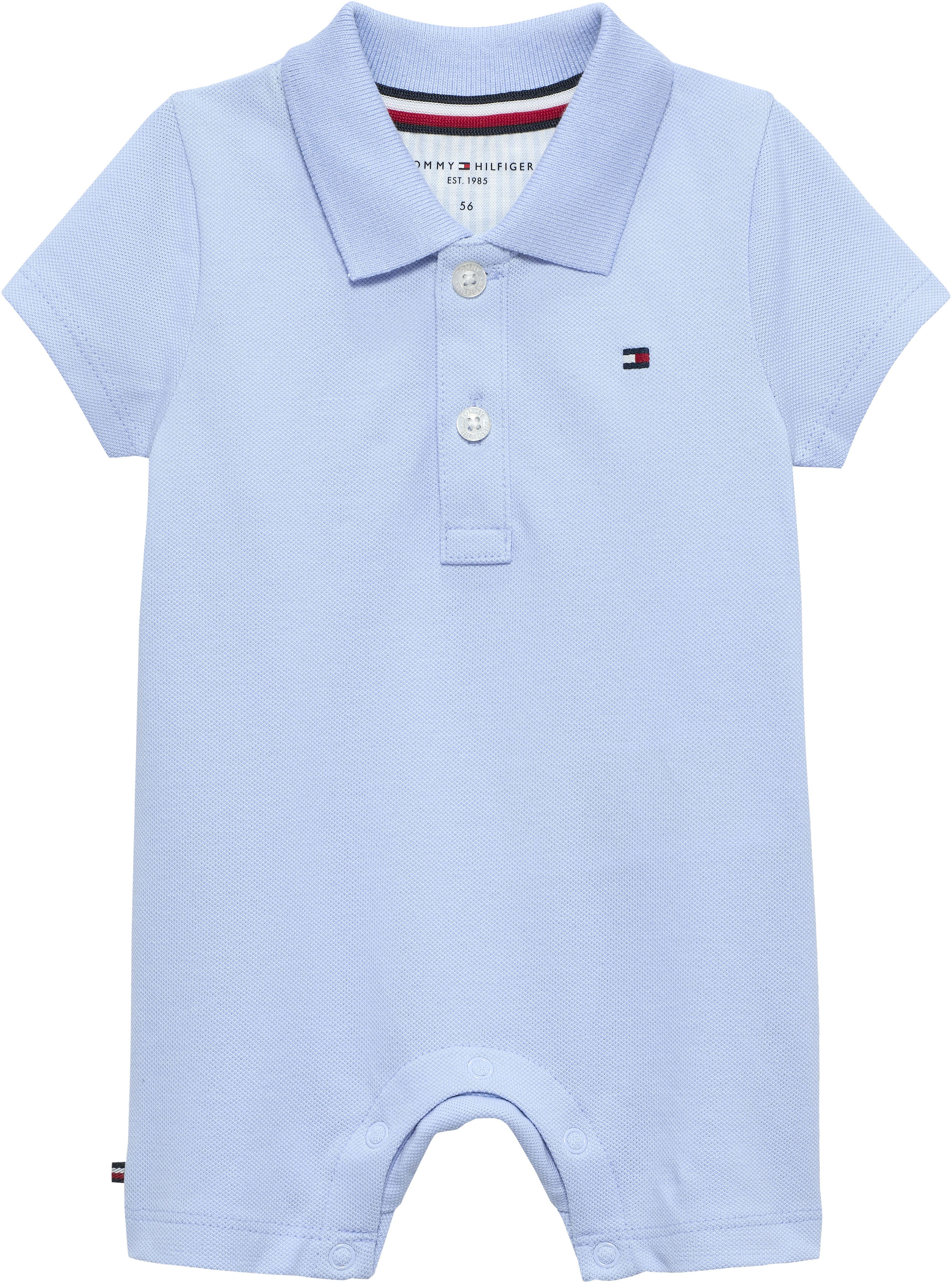 Tommy Hilfiger Strampler ESSENTIAL POLO SHORTIE für Babys, mit kurzen Beinen