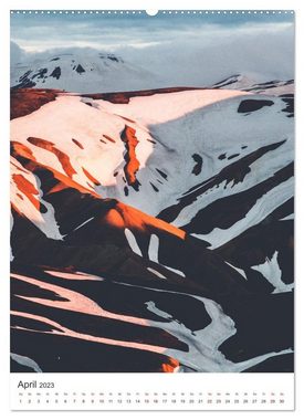 CALVENDO Wandkalender Faszination Island - Eine einmalige Reise. (Premium, hochwertiger DIN A2 Wandkalender 2023, Kunstdruck in Hochglanz)