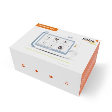 pulox EKG-Gerät Checkme Pro Tragbarer Vitalcheck Monitor mit Pulsoximeter