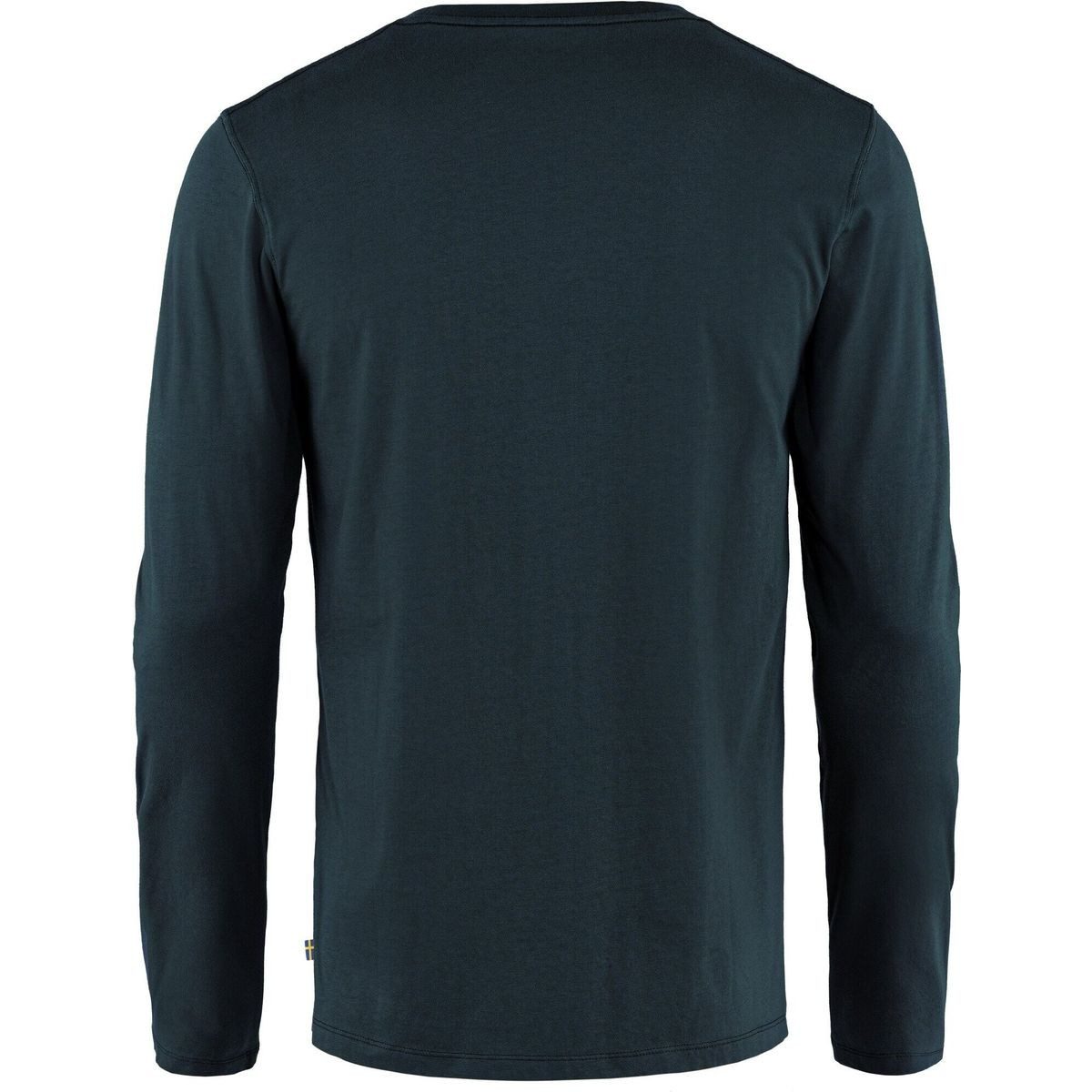 Fjällräven Funktionsshirt Forever Nature Badge LS M Langarmshirt aus Bio-Baumwolle mit „Forever Nature“-Emblem, ideal für