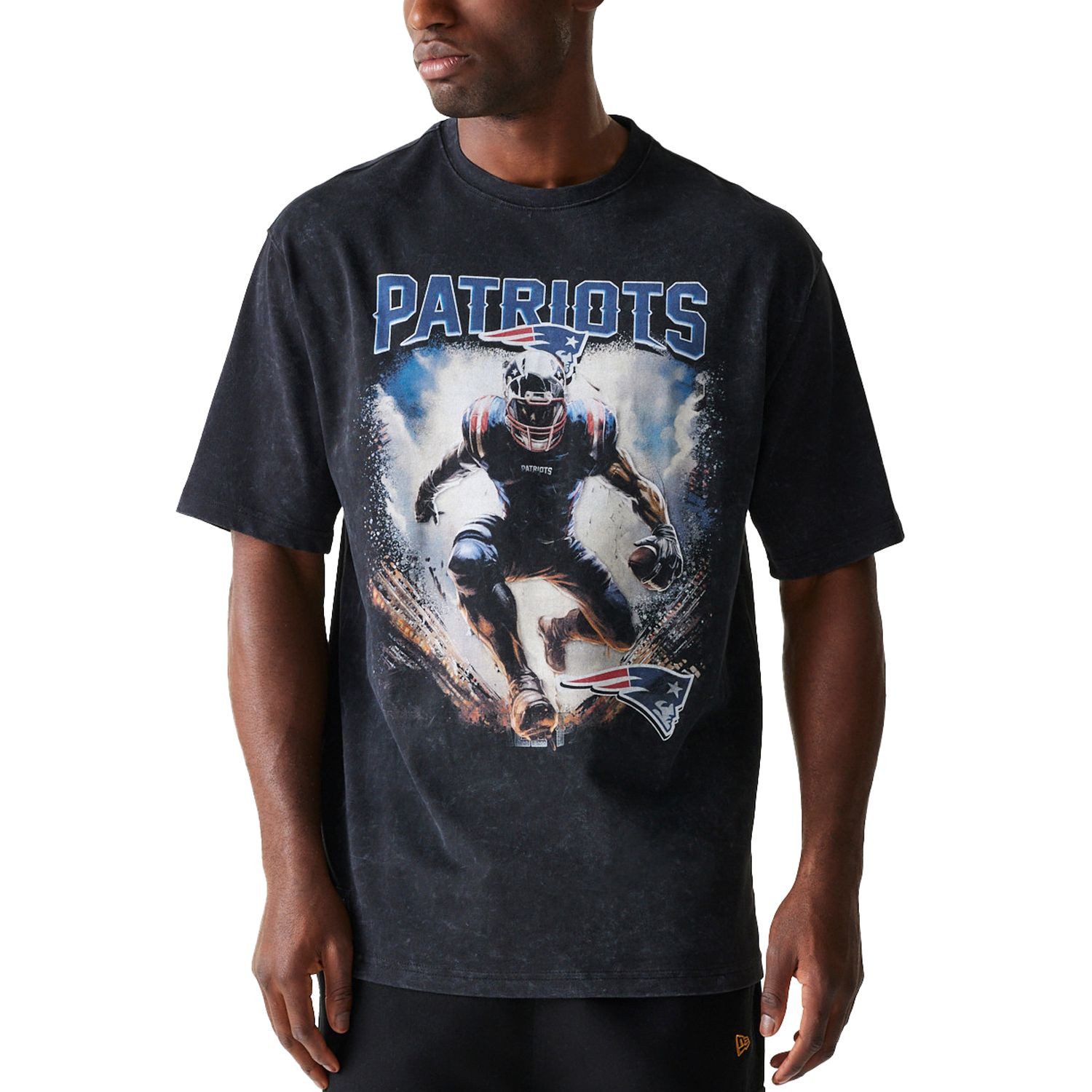 New Era Print-Shirt Oversized NFL PREMIUM New England Patriots
