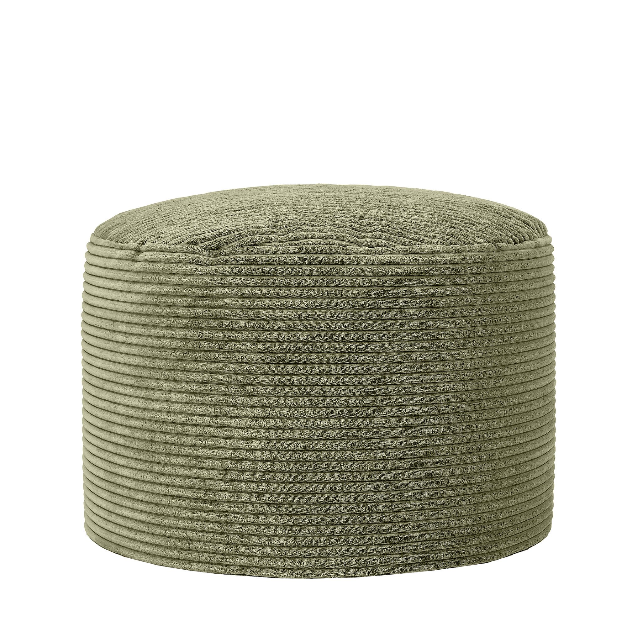 icon Pouf Sitzpouf XL aus Cord günstig online kaufen