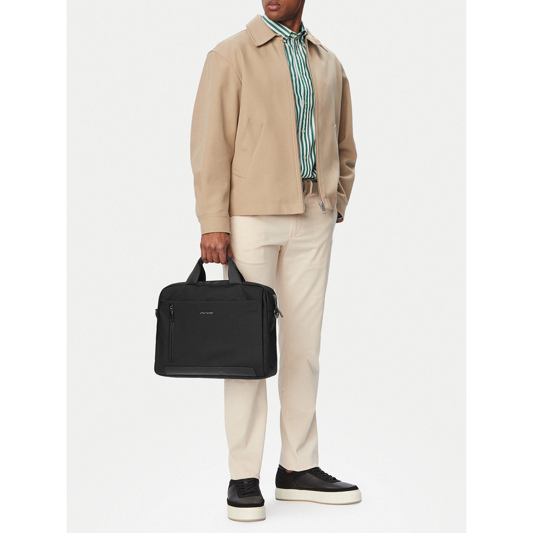 GINO ROSSI Laptoptasche Gino Rossi Herren Laptoptasche Schwarz
