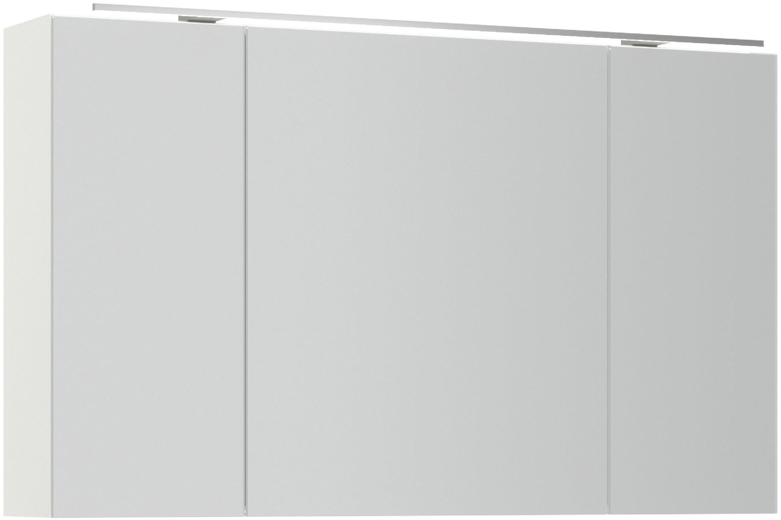 nobilia® Spiegelschrank Prina (inkl. Beleuchtung mit Dimmerfunktion) in Breiten 60, 80, 100 und 120 cm