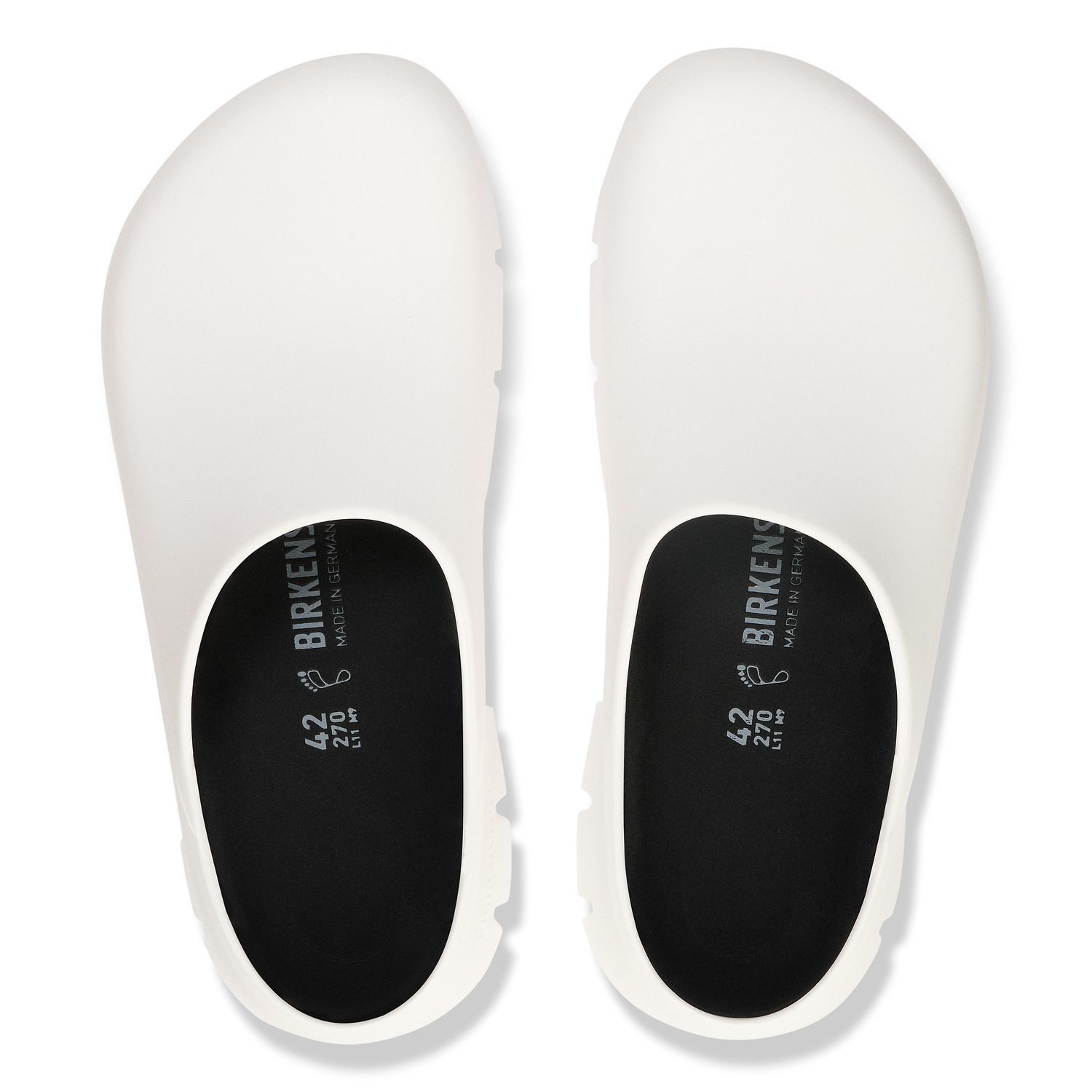 Birkenstock Berufsschuhe Damen & Herren - Einlagengeeignet - Super Birki 2.0 Clog Auswechselbares Kork-Latex-Fußbett waschbar bis 30°C - Clog bis 80°C