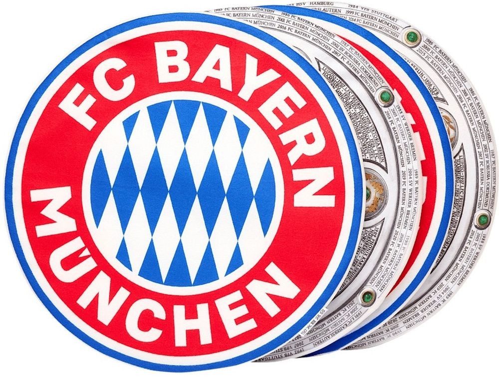 Bettwäsche Sitzkissen Rekordmeister 4er-Set, FC Bayern München
