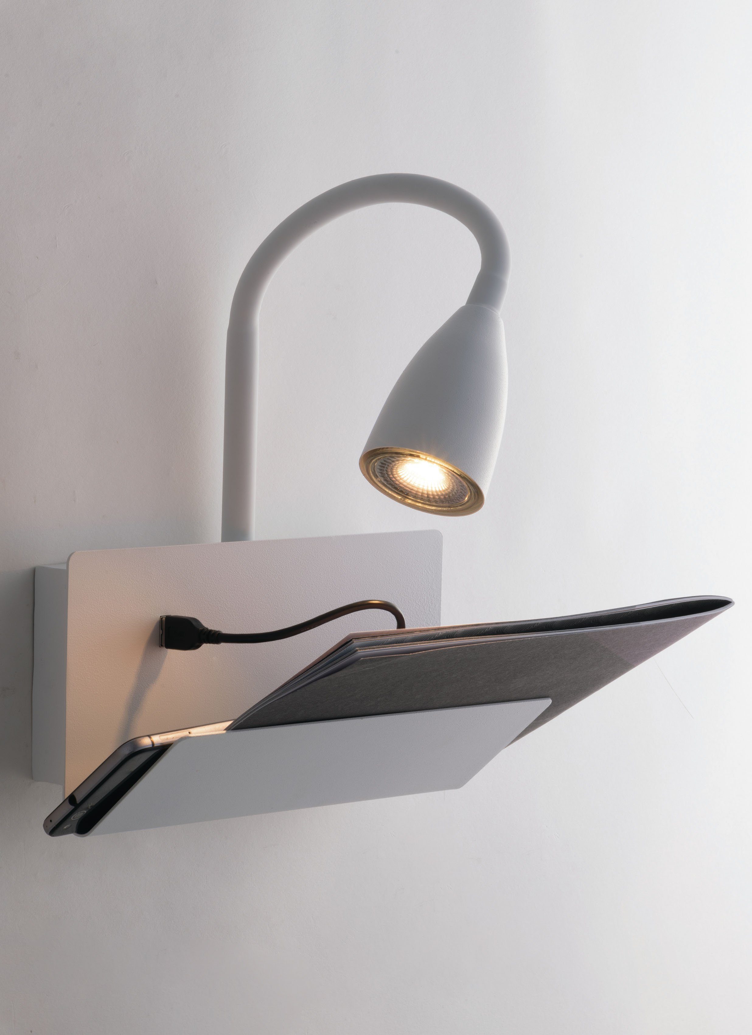 LUCE Design Wandleuchte GULP, ohne Leuchtmittel