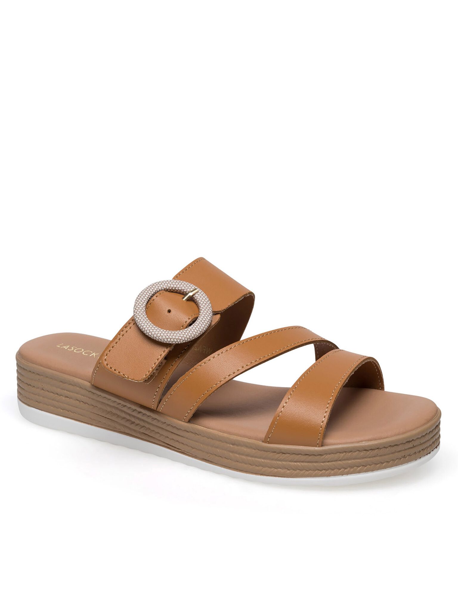 LASOCKI Pantoletten WFA2719-2Z Braun Pantolette günstig online kaufen