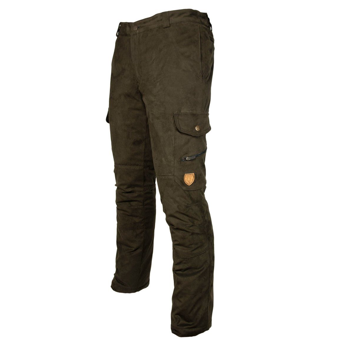 Hubertus Outdoorhose Hubertus Micro Jagdhose XXL Schwarzwald dunkelbraun