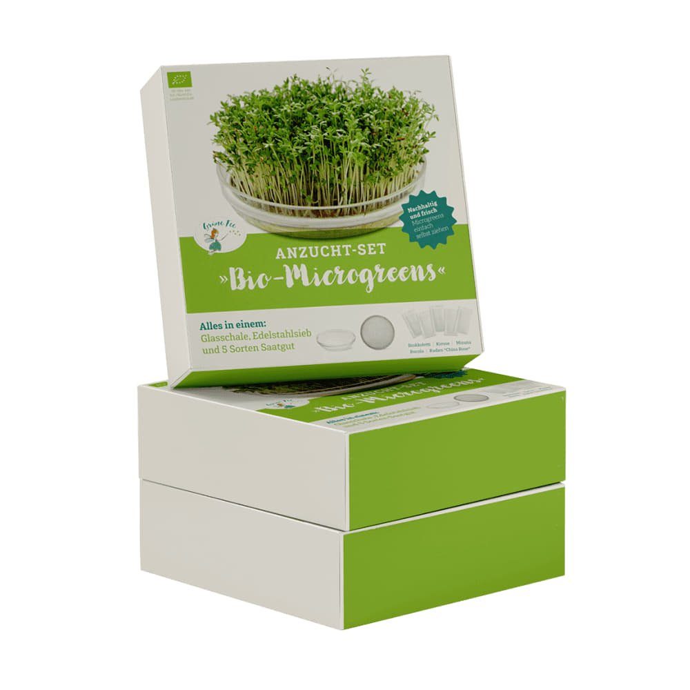 OraGarden Anzuchttopf Grüne Fee Sprossen Anzuchtset “Bio Microgreens” (1, 1 günstig online kaufen