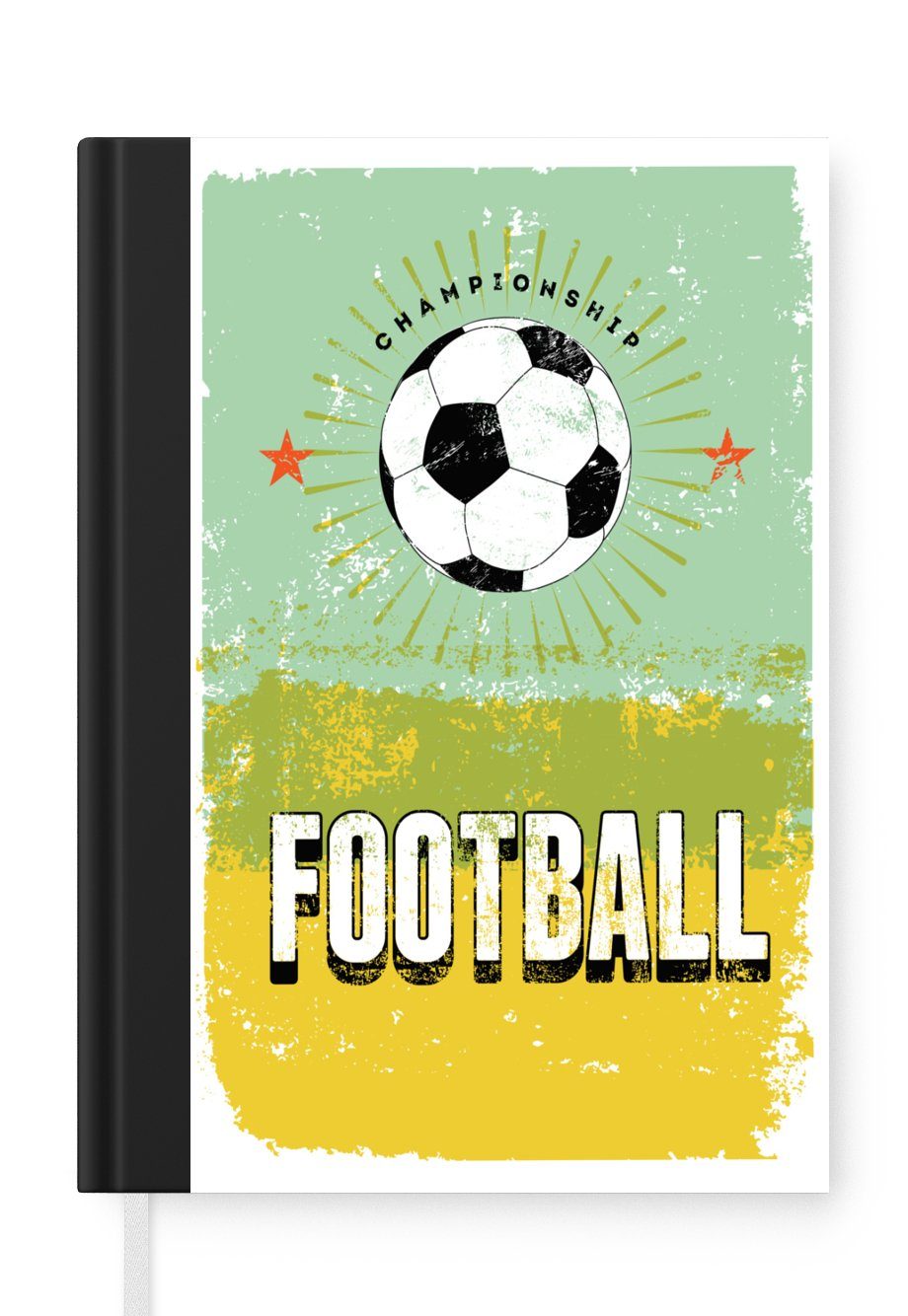 MuchoWow Notizbuch Zitate - Jahrgang - Fußball - Meisterschaft - Sport - Fußball, Journal, Merkzettel, Tagebuch, Notizheft, A5, 98 Seiten, Haushaltsbuch
