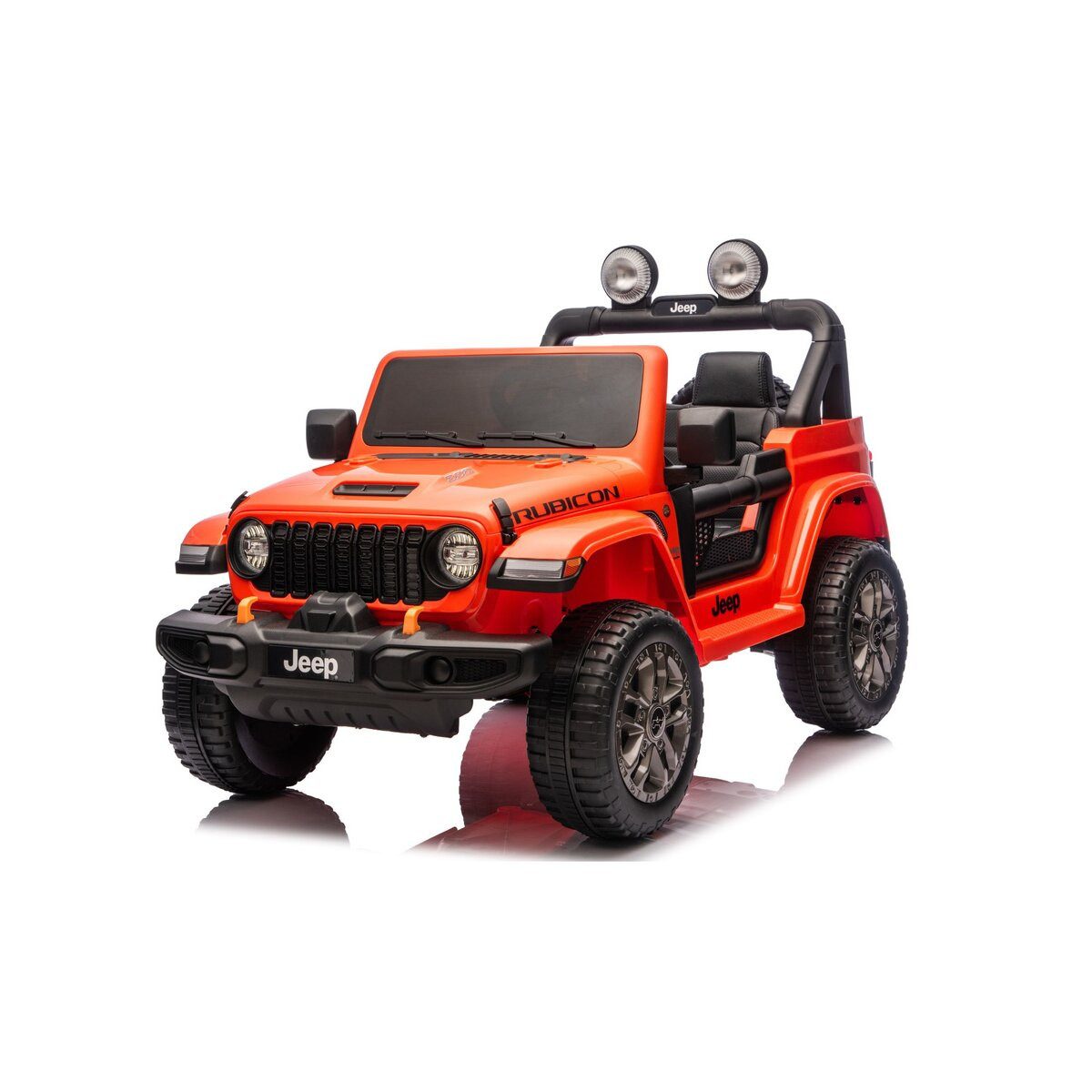 Wisam Elektro-Kinderauto Jeep Rubicon 4x4 Elektrofahrzeug DK-JWR556 4x200W 24V Orange