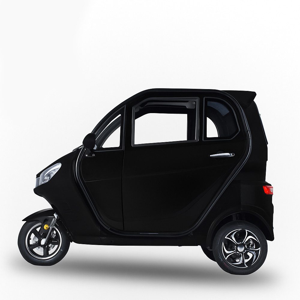 Urban Hopper E-Motorroller Urban Hopper Cabin Plus Dreirad Elektro Kabinenroller 3-Rad Microcar, 2200 W, 25 km/h, ca. 40km Reichweite, 244kg Zuladung, Blei-Gel Akku, LED Licht COC