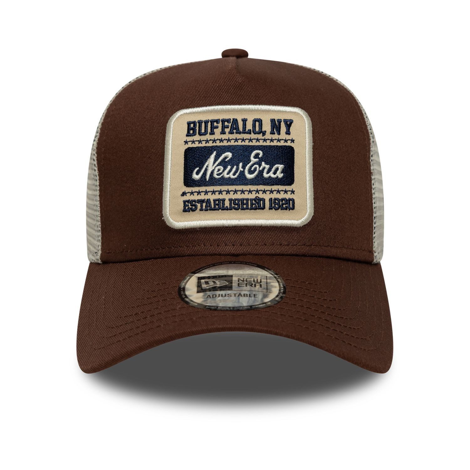 New Era Trucker Cap AFrame Trucker BRAND PATCH