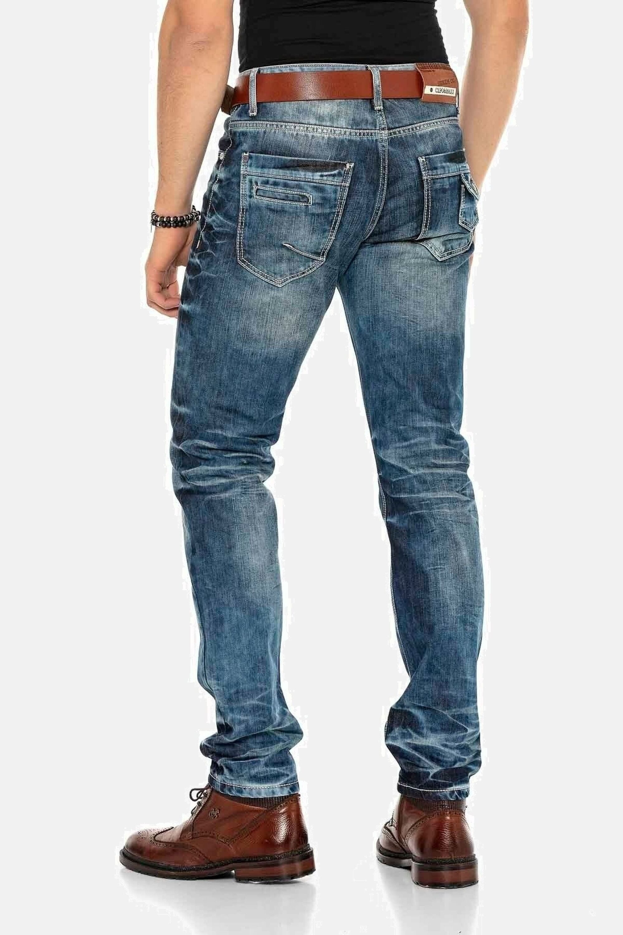 Cipo & Baxx 5-Pocket-Jeans Jeans in Straight-Fit, CD-328