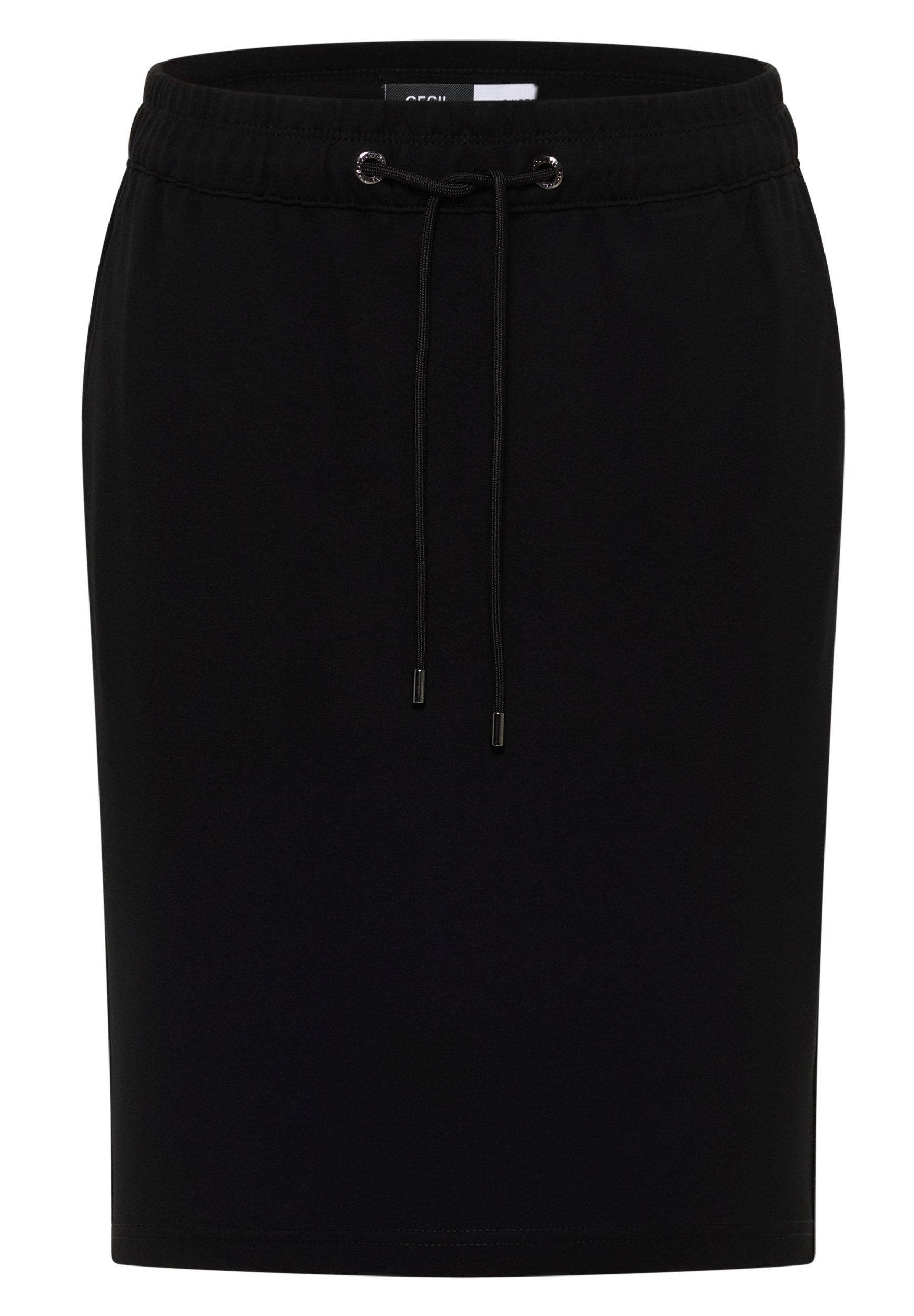 CECIL Midirock Jogg Skirt with lurex tape günstig online kaufen
