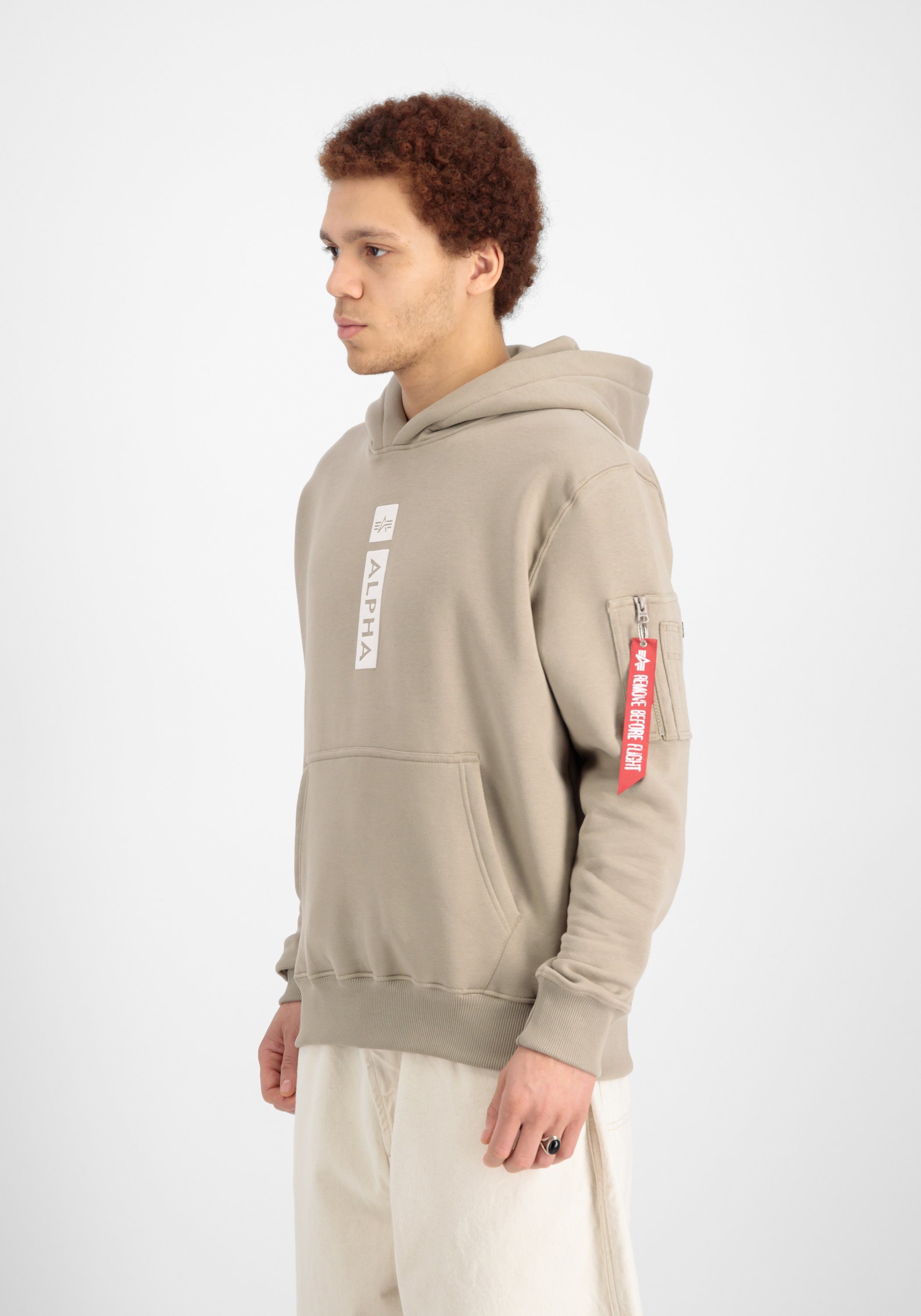 Hoodie Alpha Puff Print Hoodie