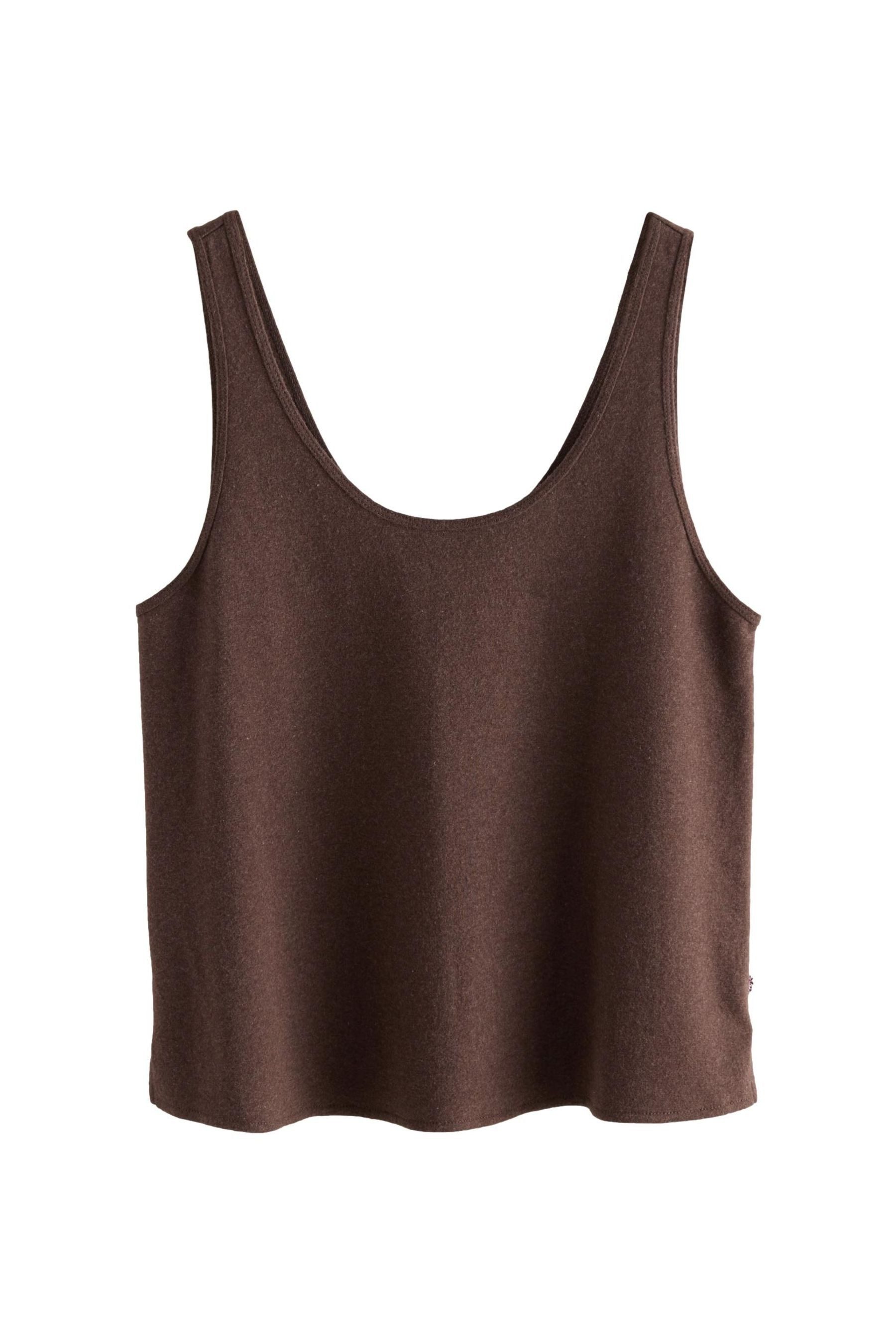 Shirttop Laura Ashley Gestricktes Lounge-Trägertop