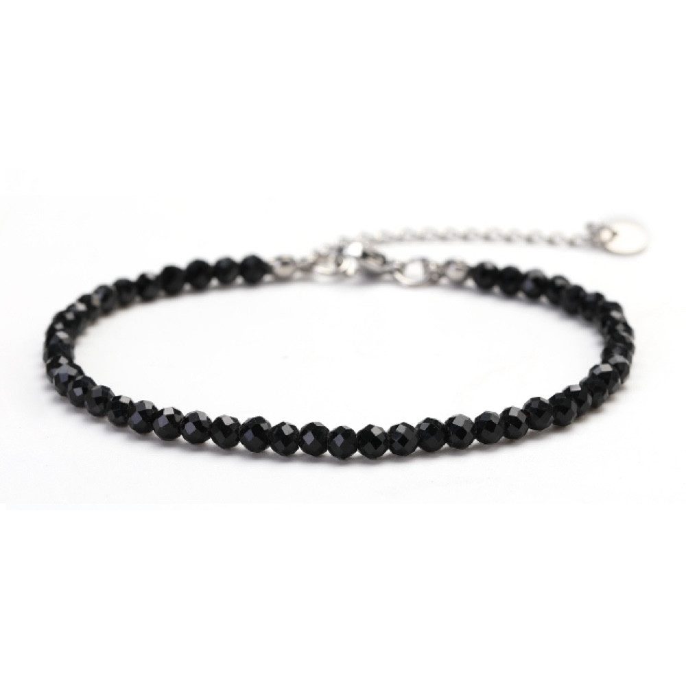 Kim Johanson Fußkette Naturstein Perlenfußkette (1-tlg), mit Edelstahlversc günstig online kaufen