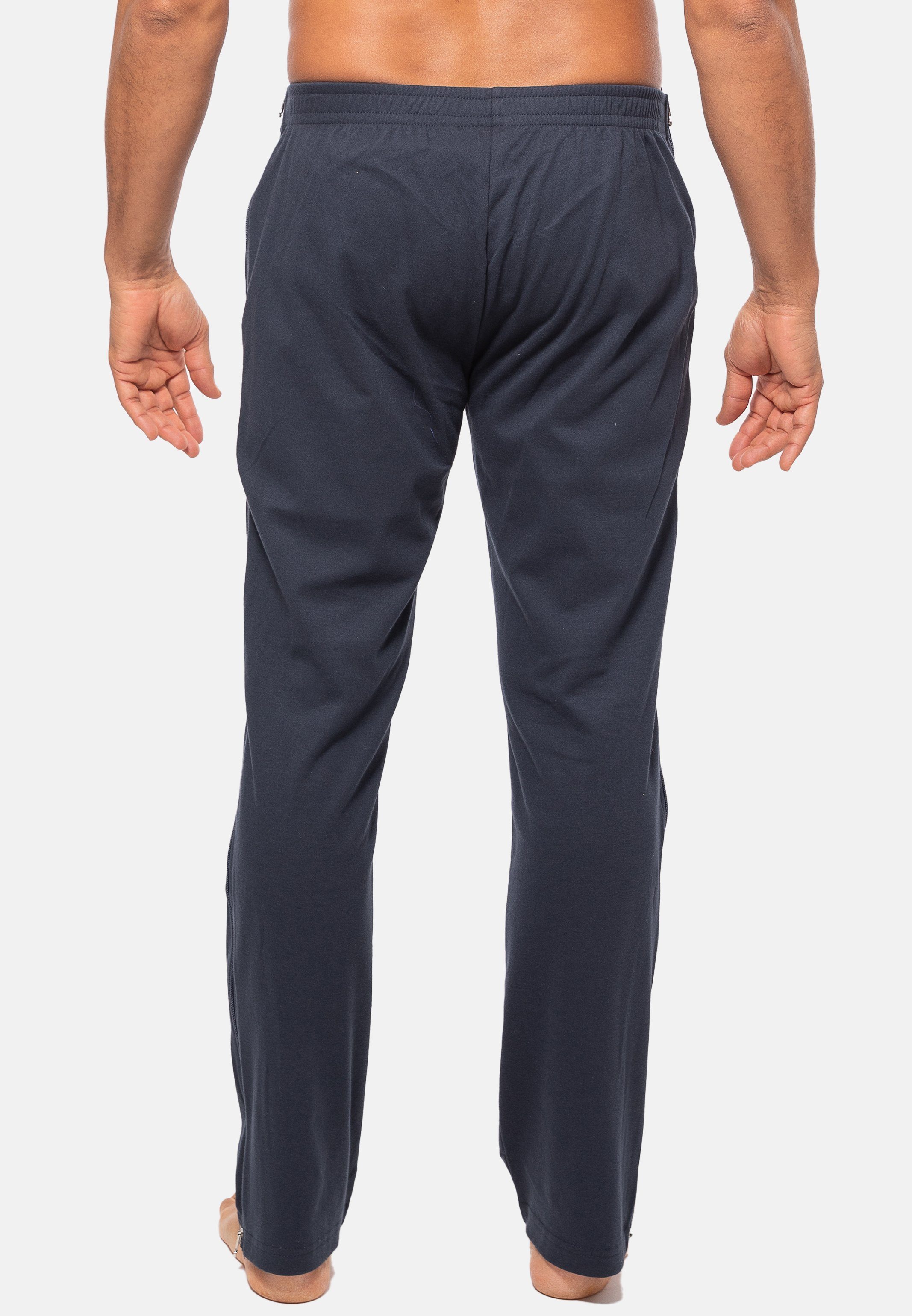 Hajo Jogginghose Basic (1-tlg) Funktions-Rehahose - Baumwolle - Zwei Hosentaschen