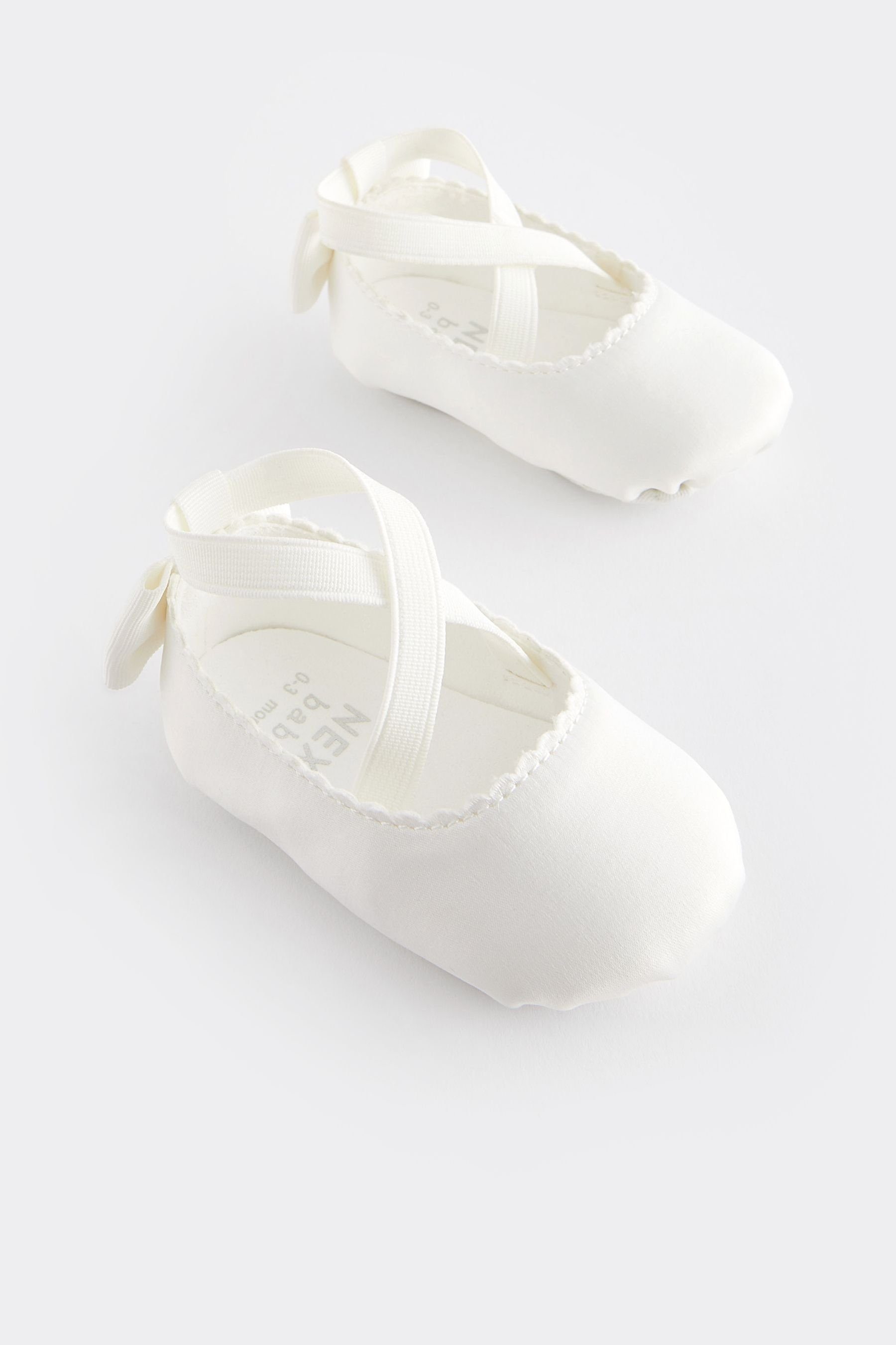 (1-tlg) Next Baby-Ballerinas White Babystiefel