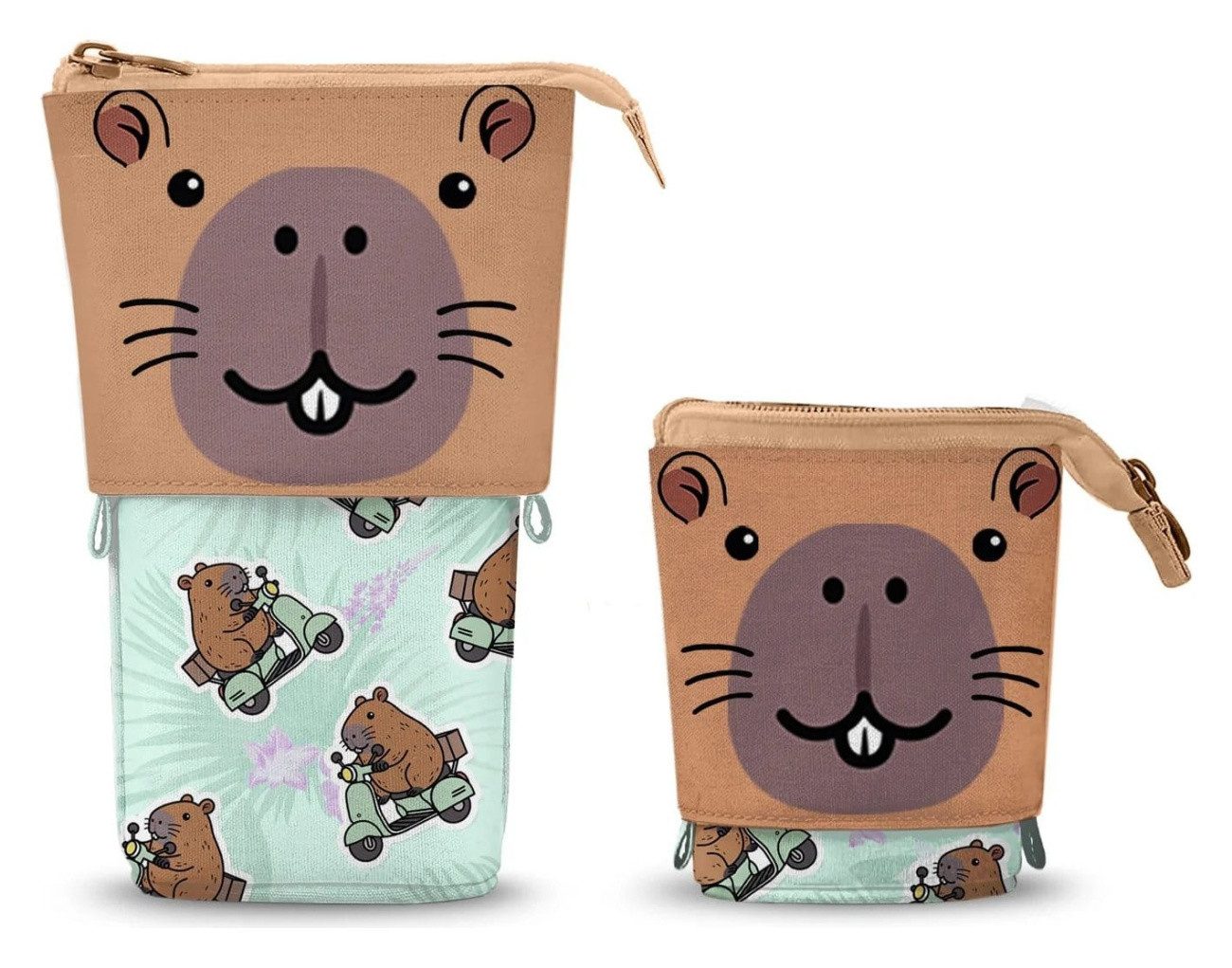 Karactermania Federmäppchen Oh My Pop! Cute Federmäppchen Capybara Green