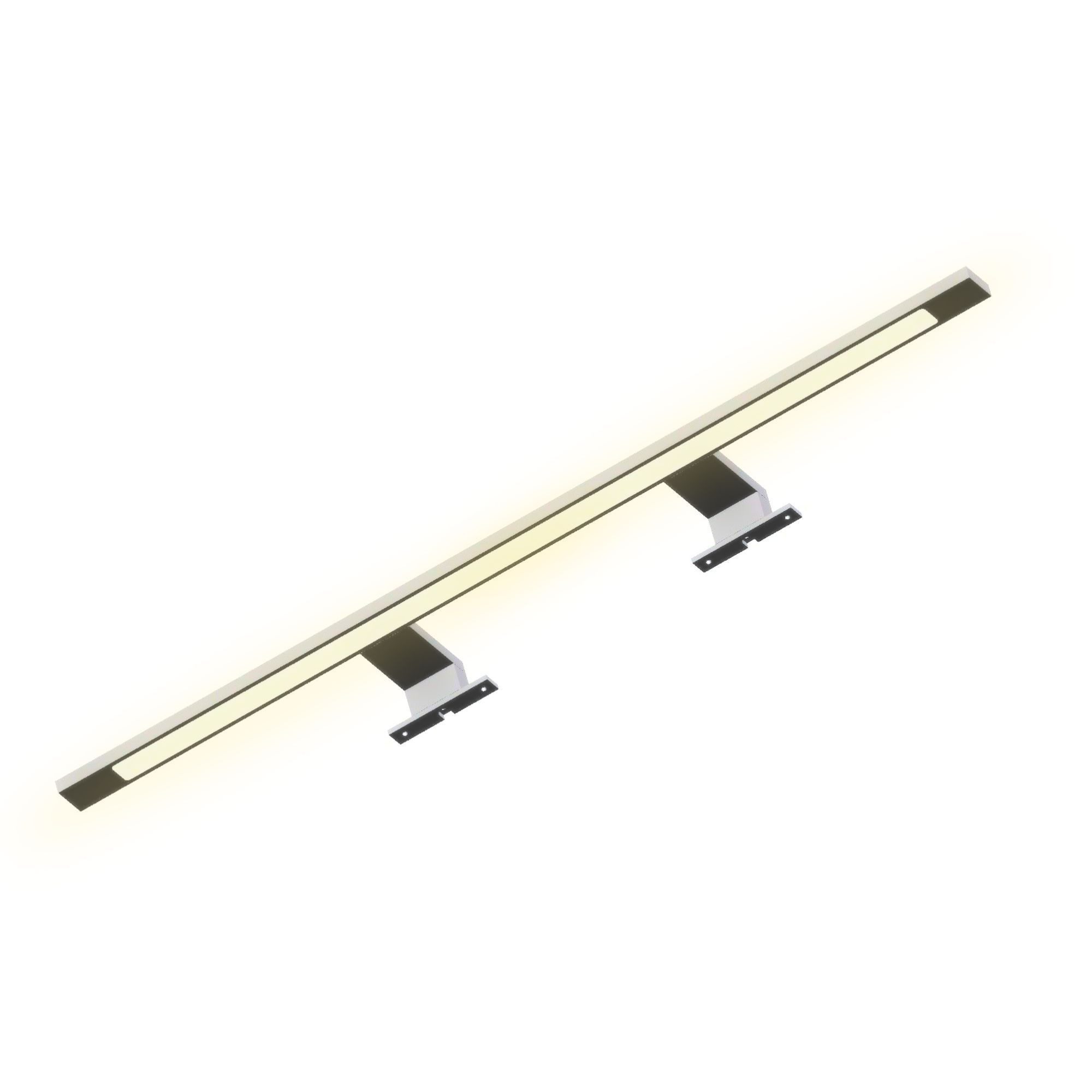 kalb LED Spiegelleuchte LED Badleuchte Badlampe Spiegellampe Schranklampe Aufbauleuchte, warmweiß