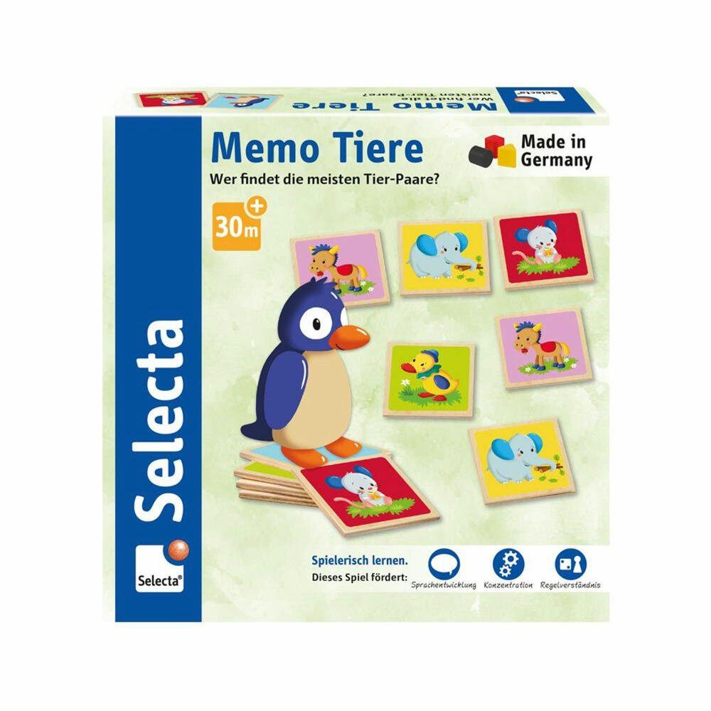 Selecta Spiel Memo Tiere