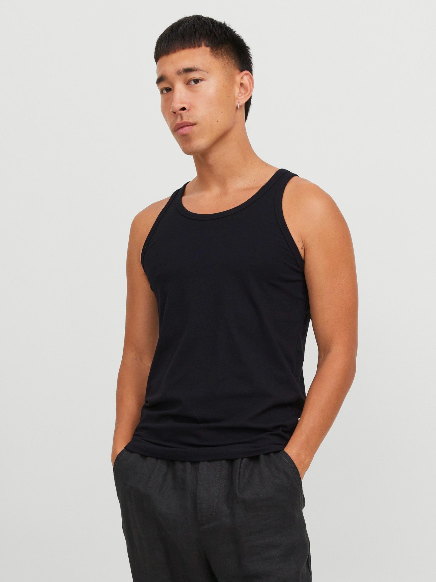 Jack & Jones Muskelshirt JACBASIC TANKTOP 2 PACK NOOS (Packung, 2-tlg., 2er-Pack)